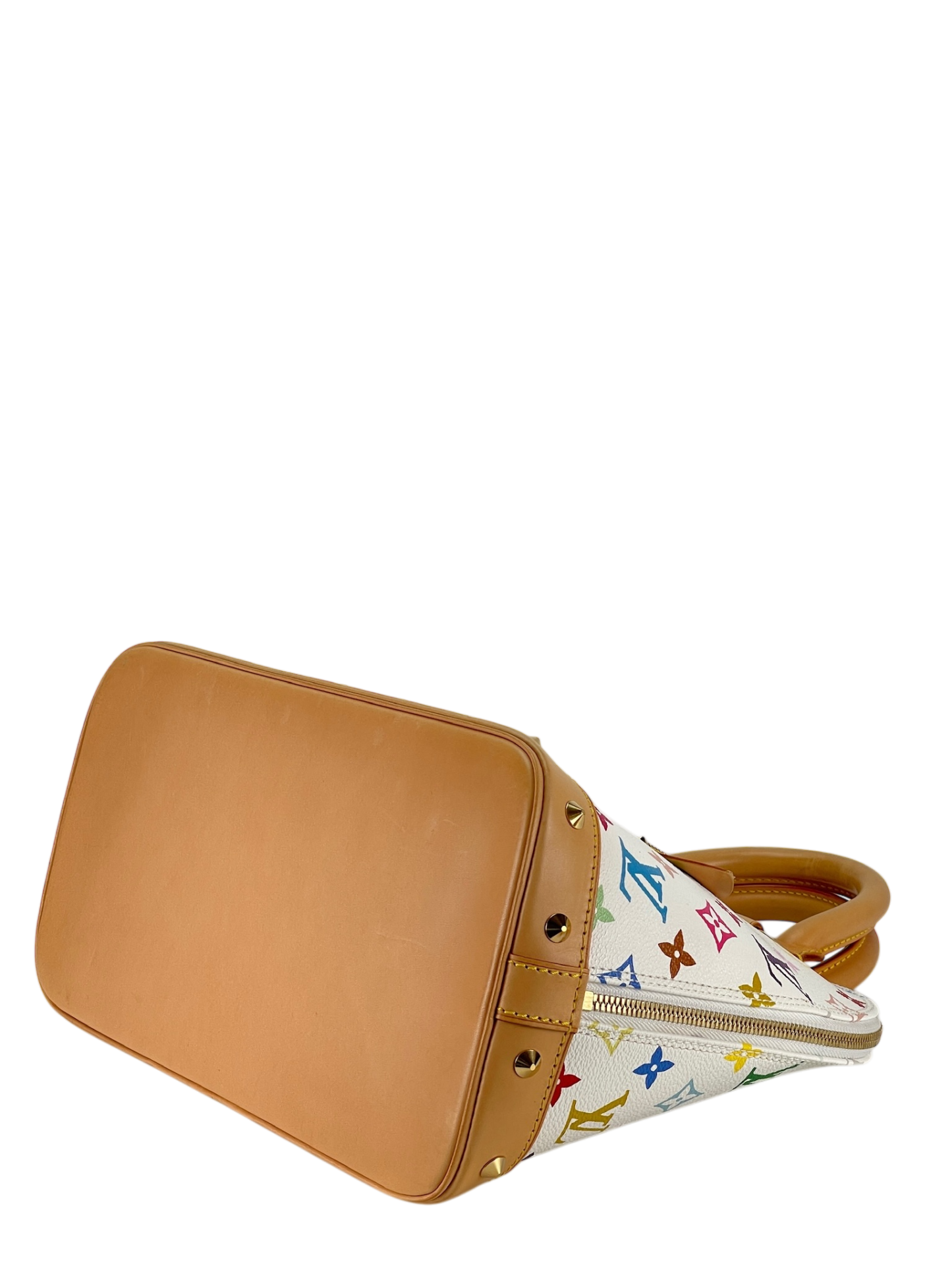 LOUIS VUITTON - Multicolor White Alma Handbag