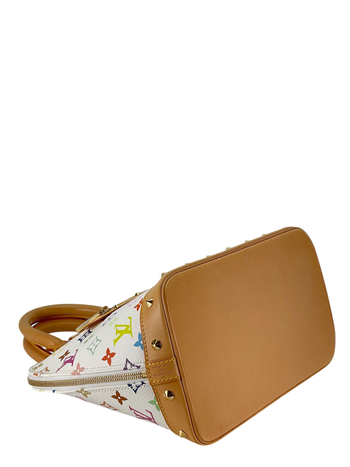 LOUIS VUITTON - Multicolor White Alma Handbag
