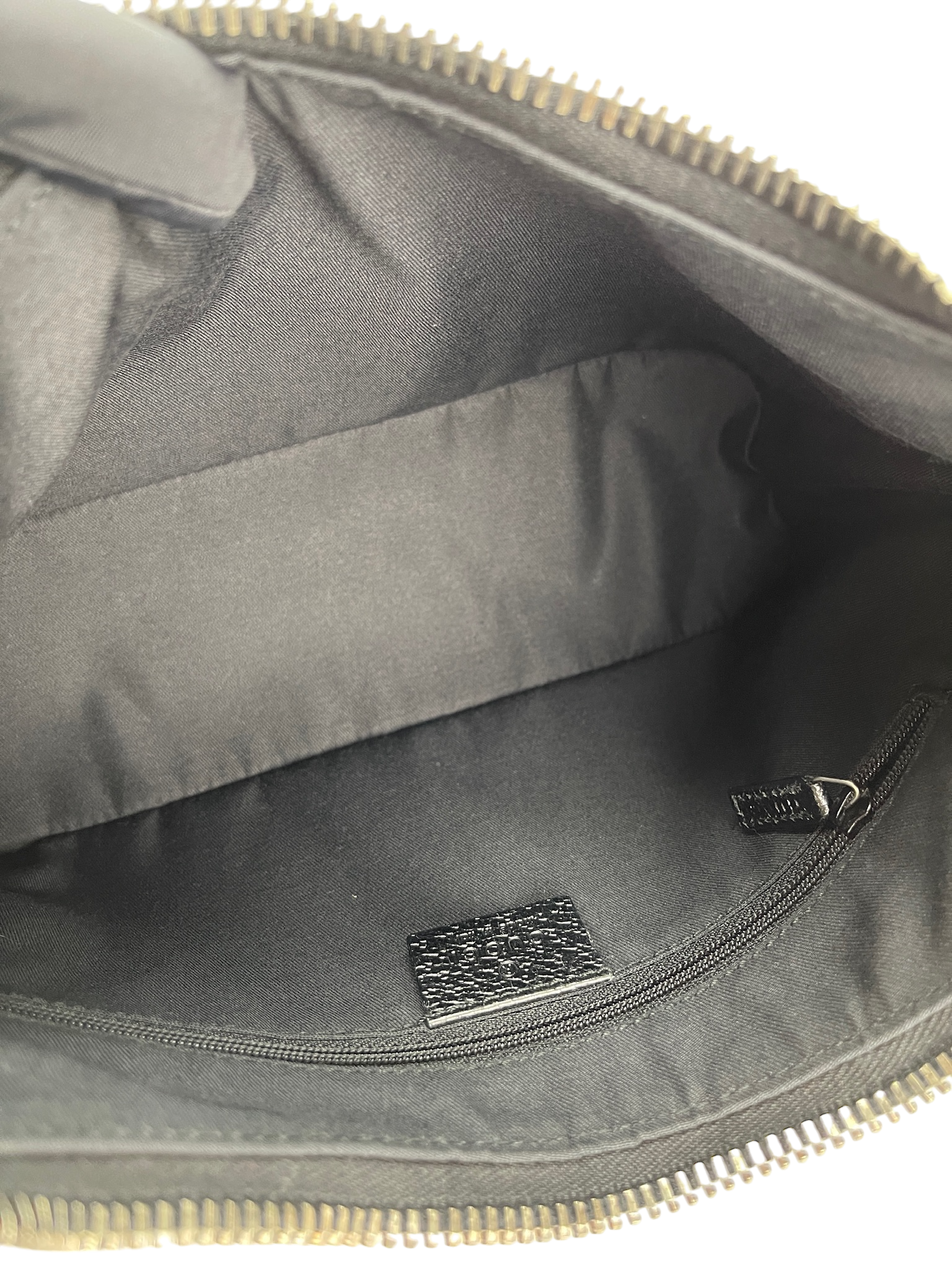 GUCCI - GG Canvas Monogram Shoulder Hobo Cloth Bag Black