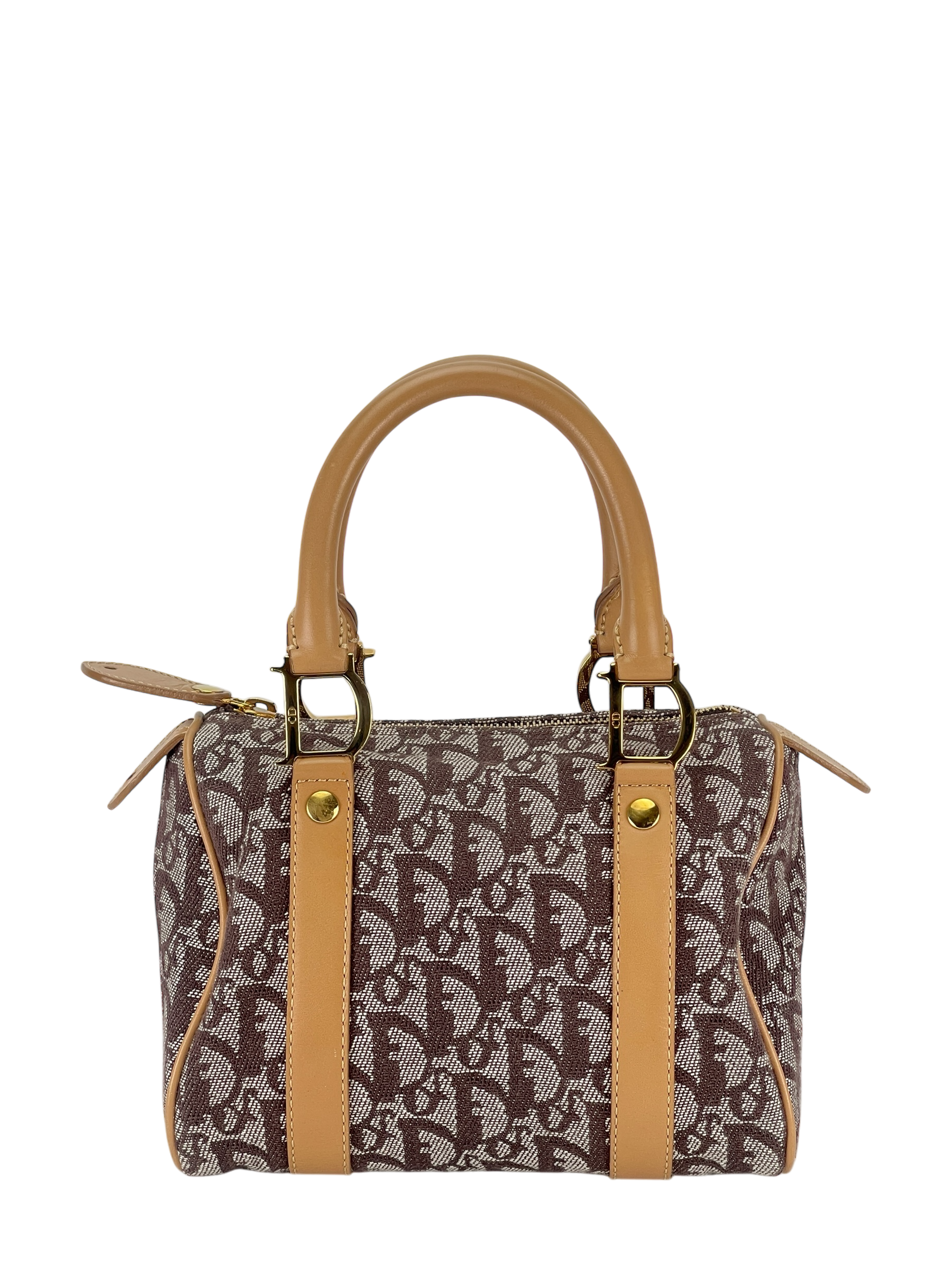 DIOR - Mini Monogram Trotter Boston Bag