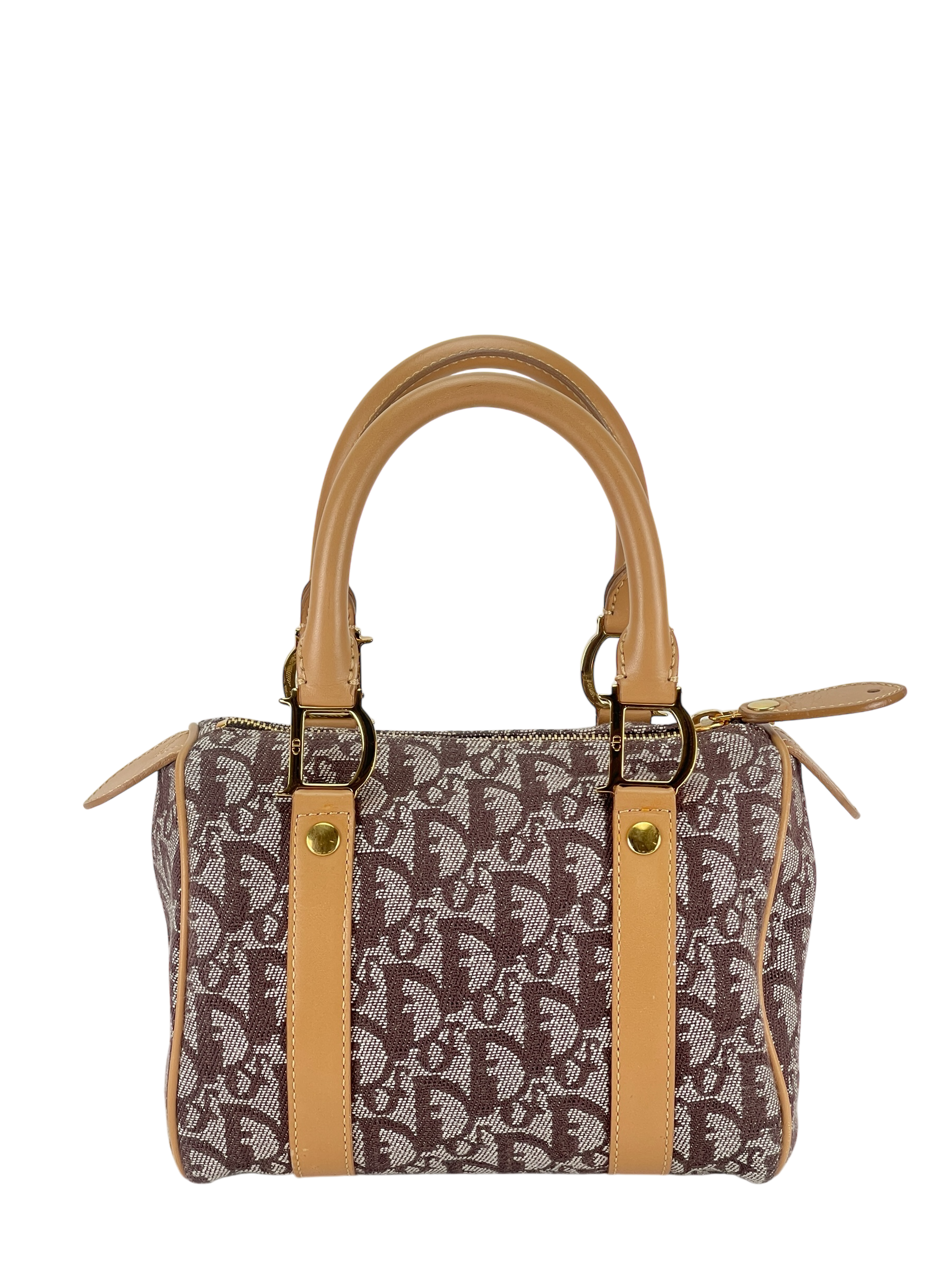 DIOR - Mini Monogram Trotter Boston Bag