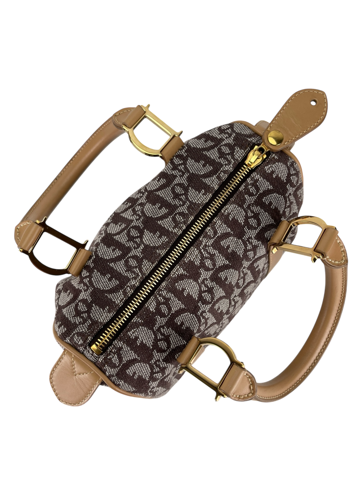 DIOR - Mini Monogram Trotter Boston Bag