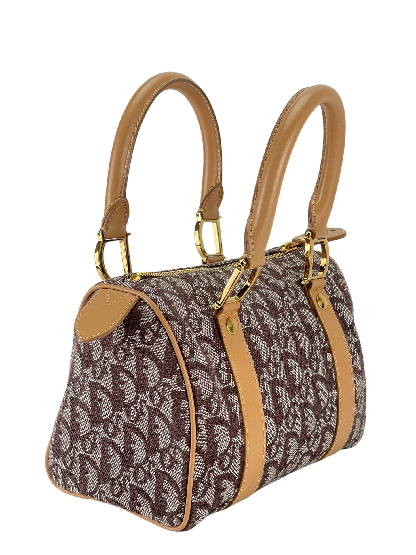 DIOR - Mini Monogram Trotter Boston Bag