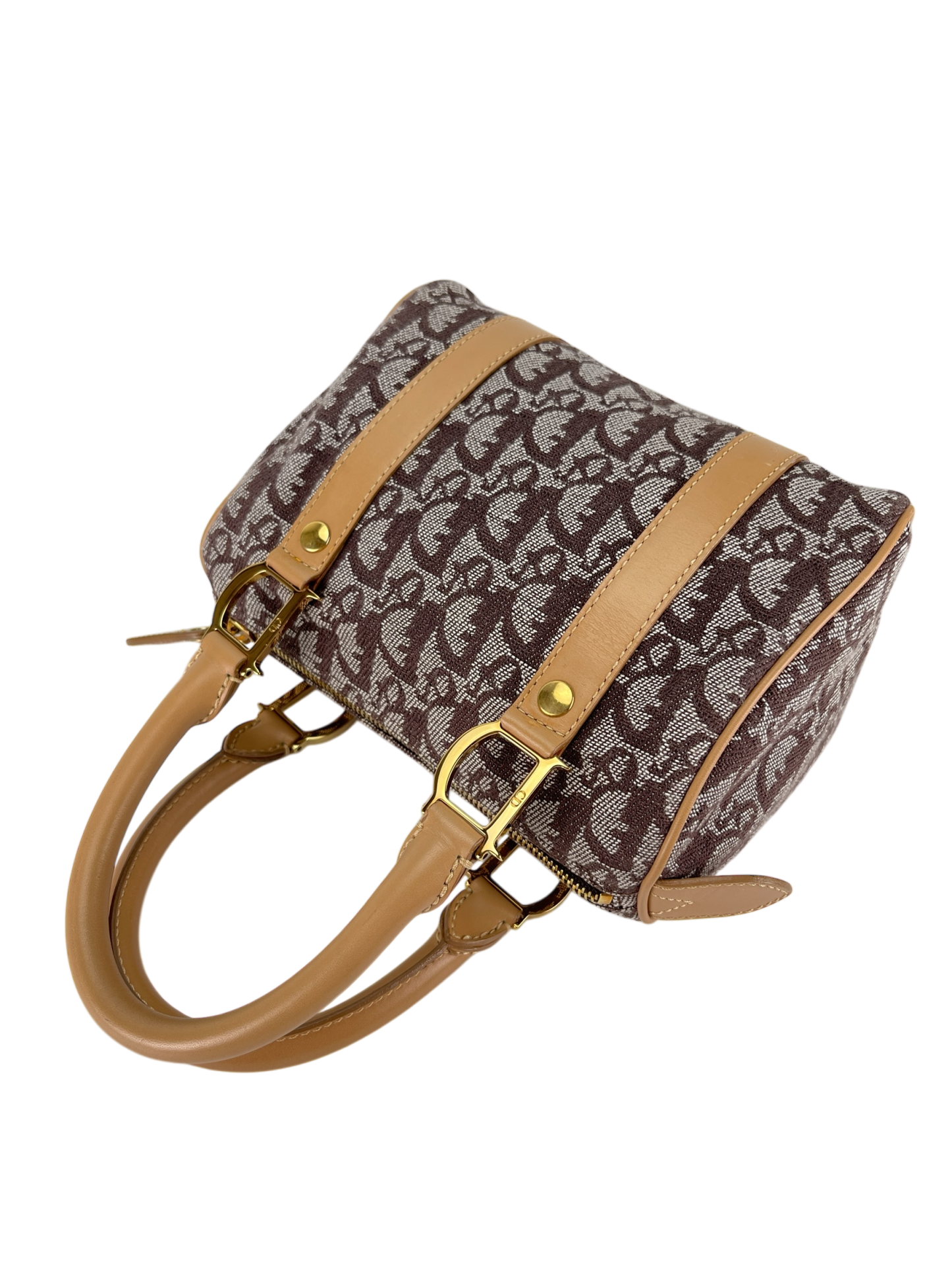 DIOR - Mini Monogram Trotter Boston Bag