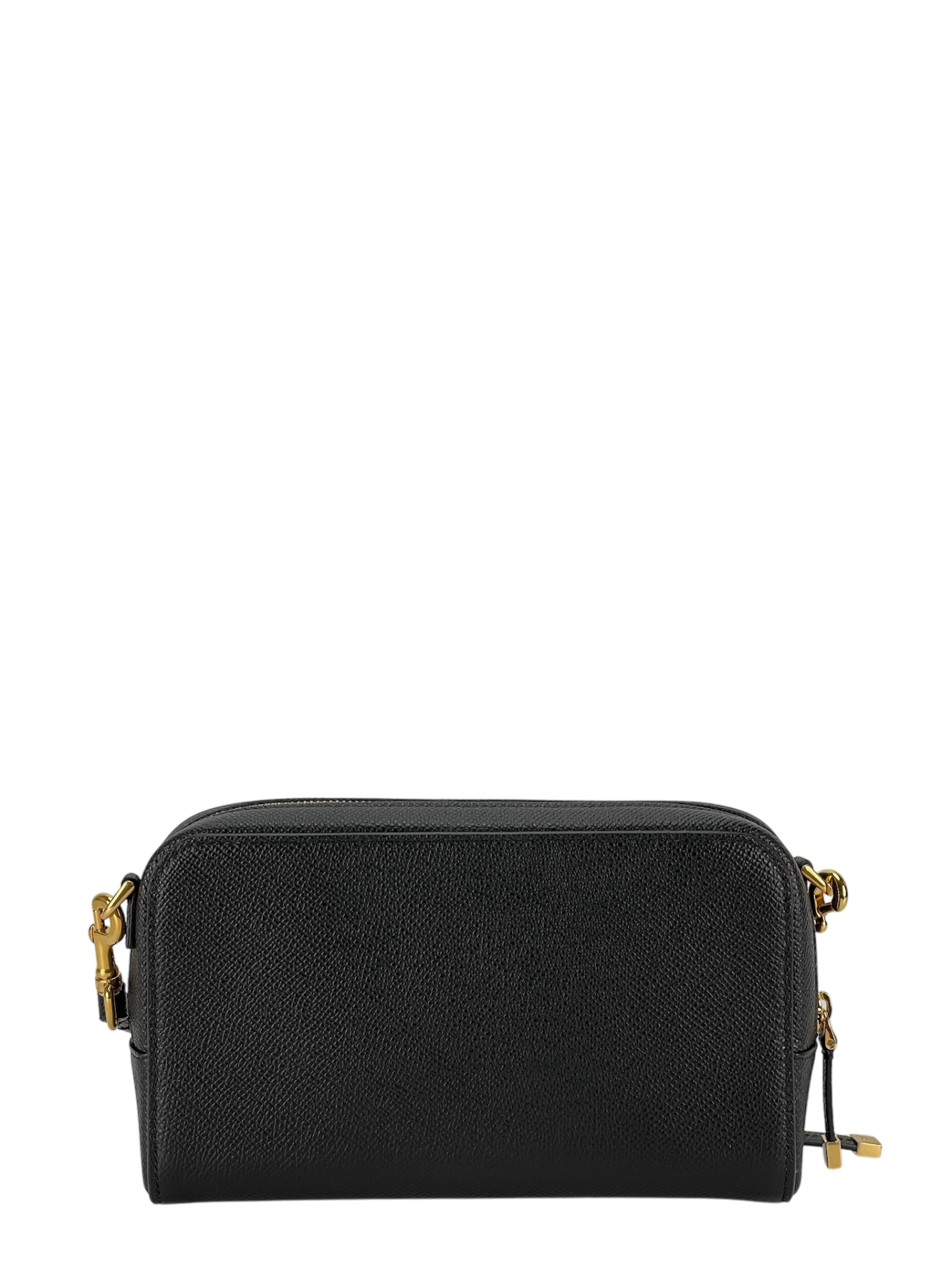 DIOR - Calo Caviar Double Pouch Shoulder Bag Black