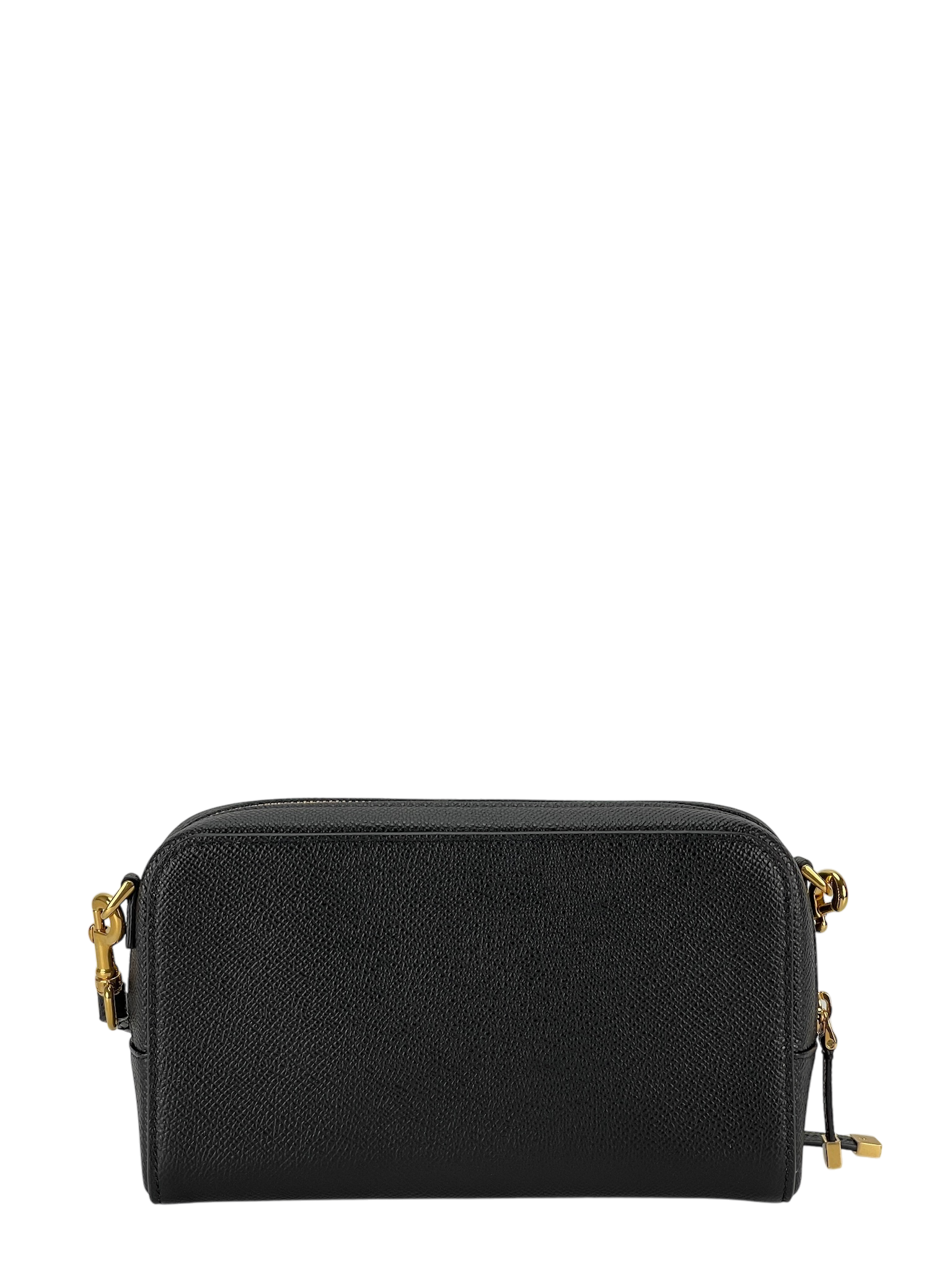 DIOR - Calo Caviar Double Pouch Shoulder Bag Black
