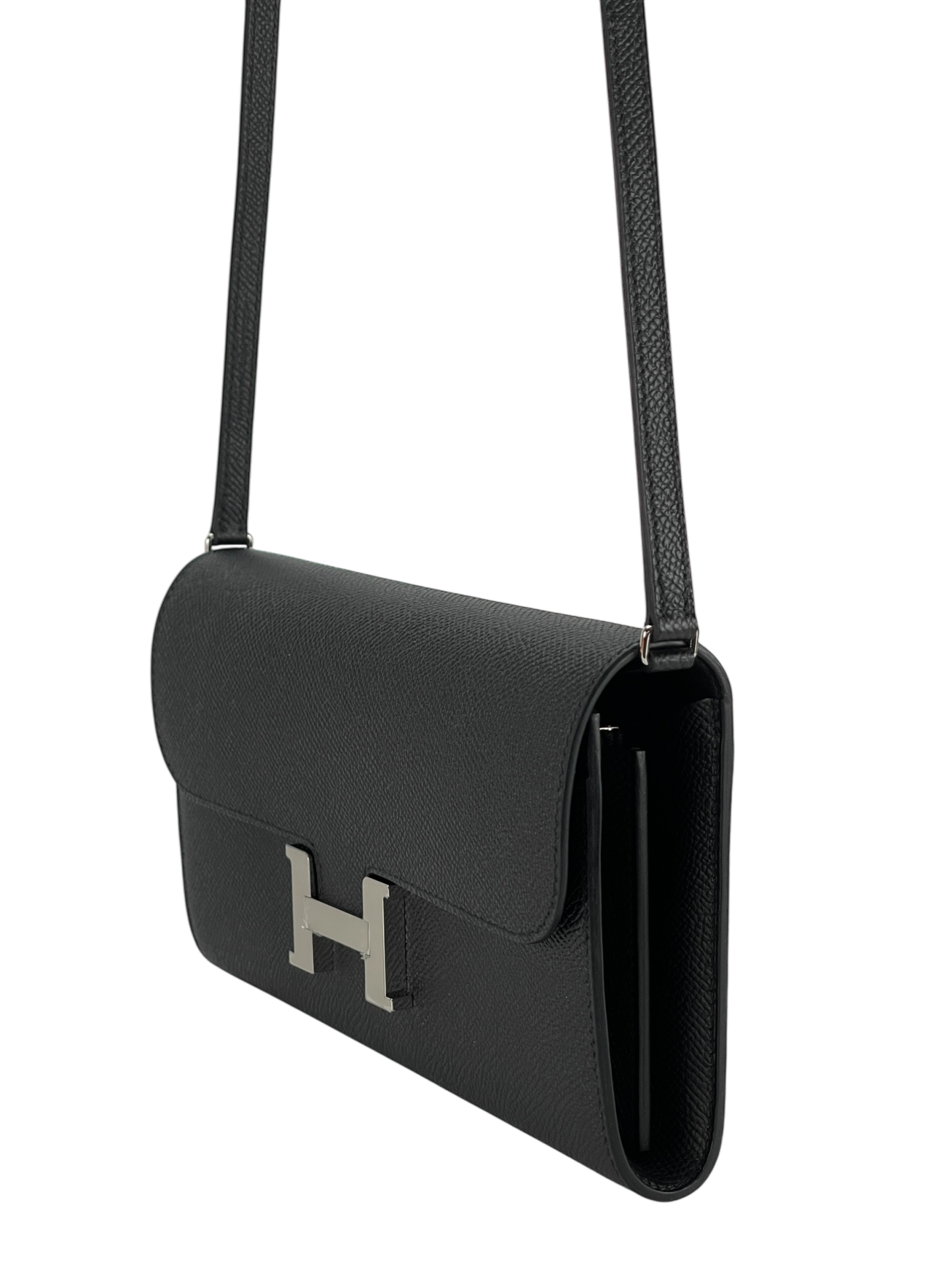 HERMES - Constance to go Black Epsom Palladium Hardware