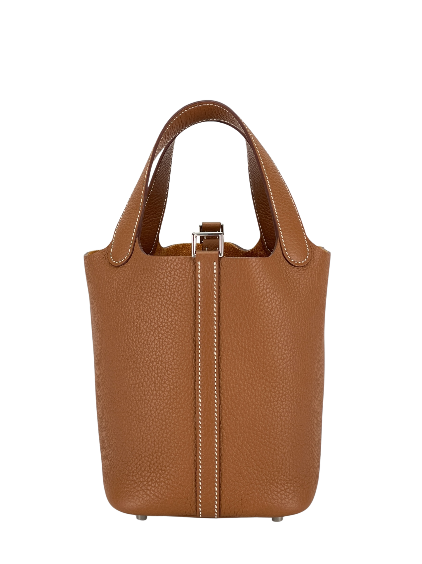 HERMES - Picotin PM Picotin 18 Gold Clemence Gold Hardware