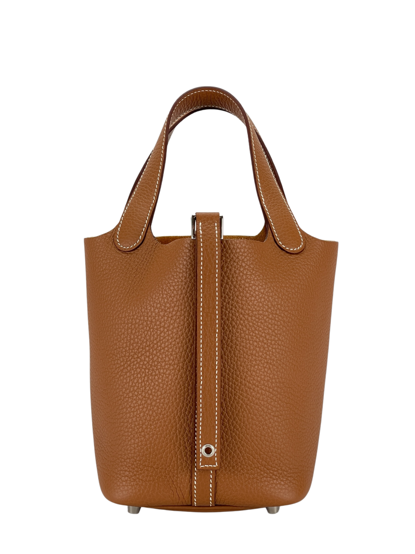 HERMES - Picotin PM Picotin 18 Gold Clemence Gold Hardware