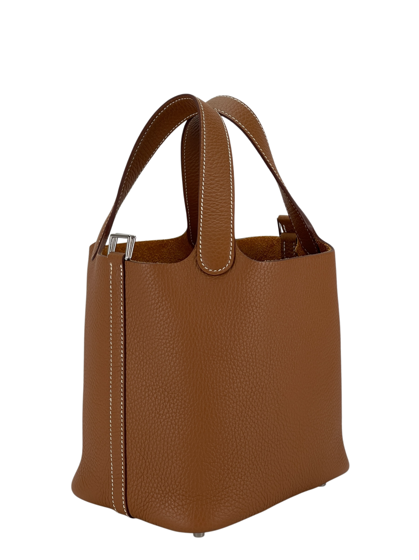 HERMES - Picotin PM Picotin 18 Gold Clemence Gold Hardware
