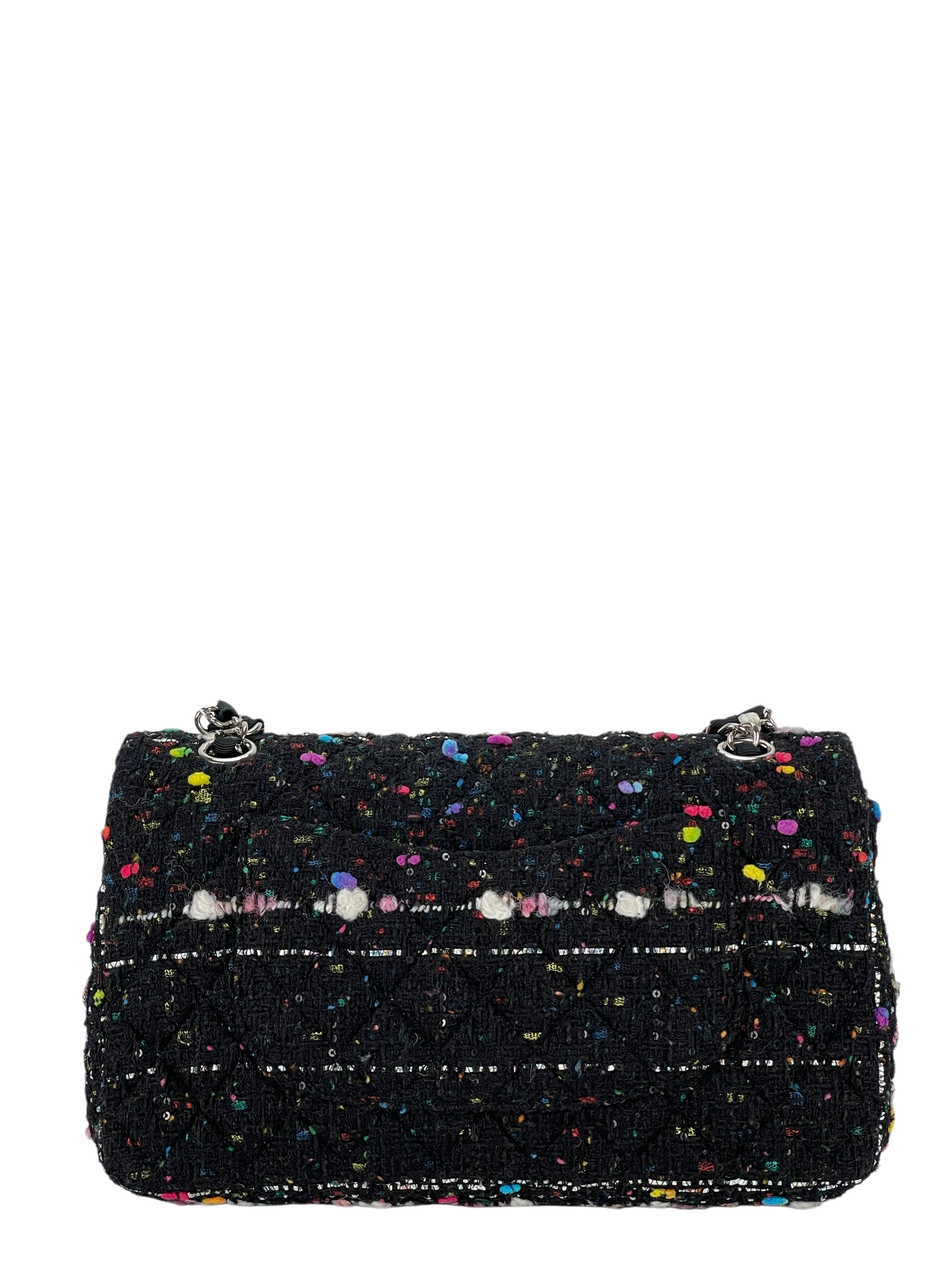CHANEL - Timeless Medium Black ＆ Multicolour Tweed