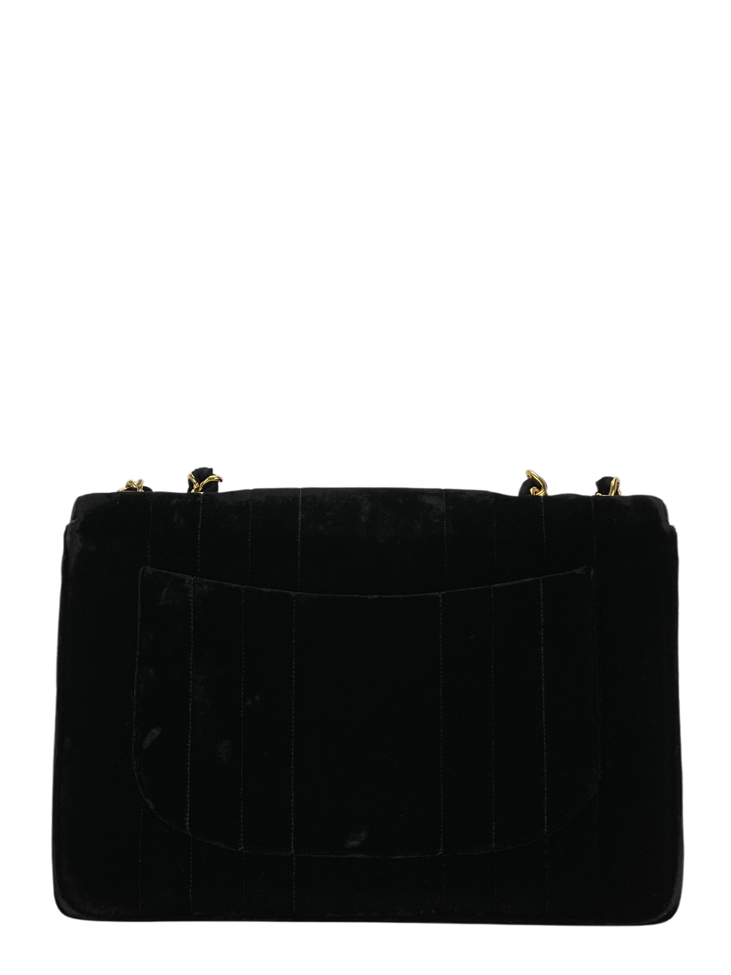 CHANEL - Mademoiselle Flap Bag Black Velvet