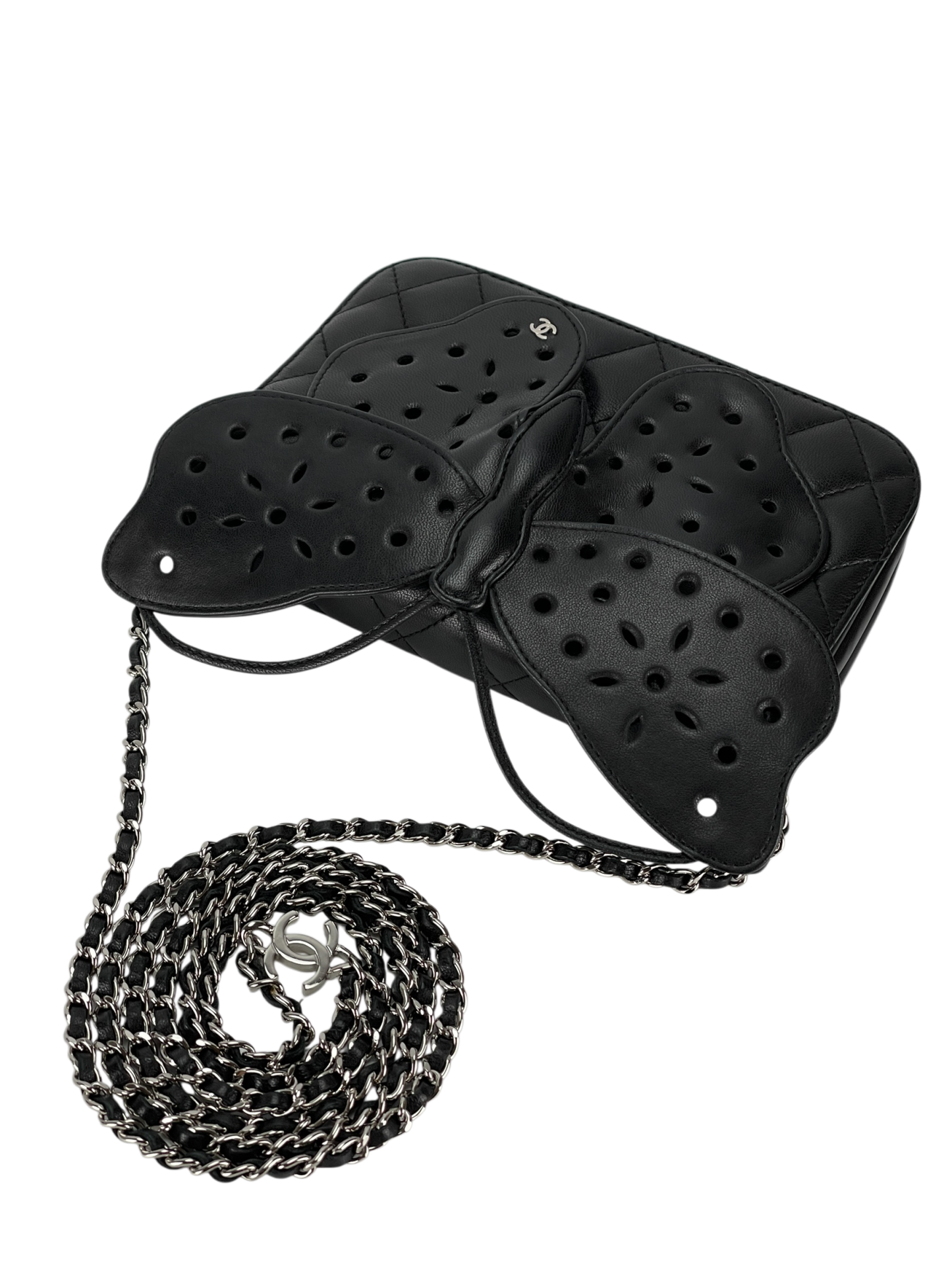 CHANEL - Butterfly Bag Limited Edition Black Lambskin