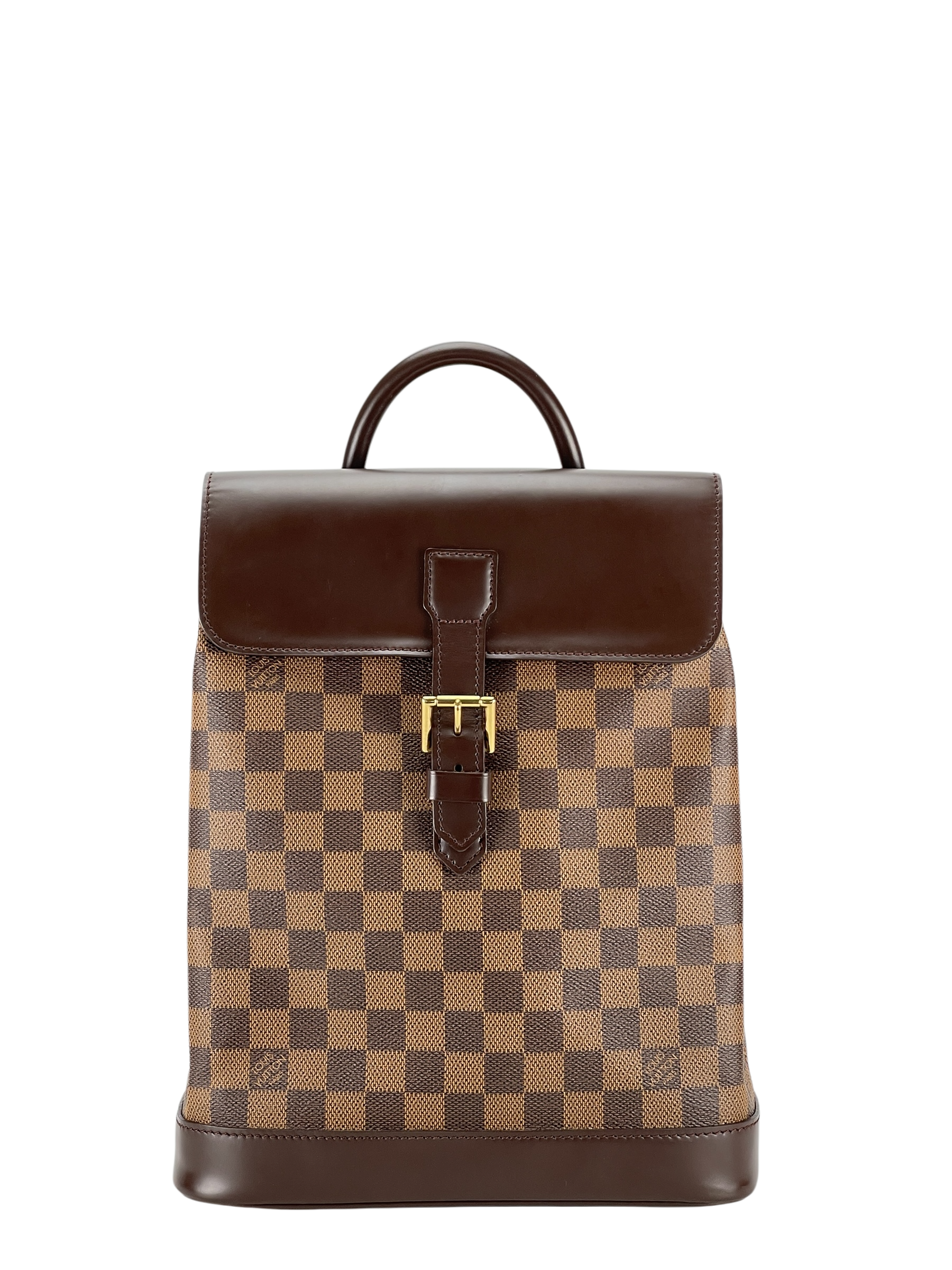 LOUIS VUITTON - Soho Backpack Damier Ebene Hold Cv