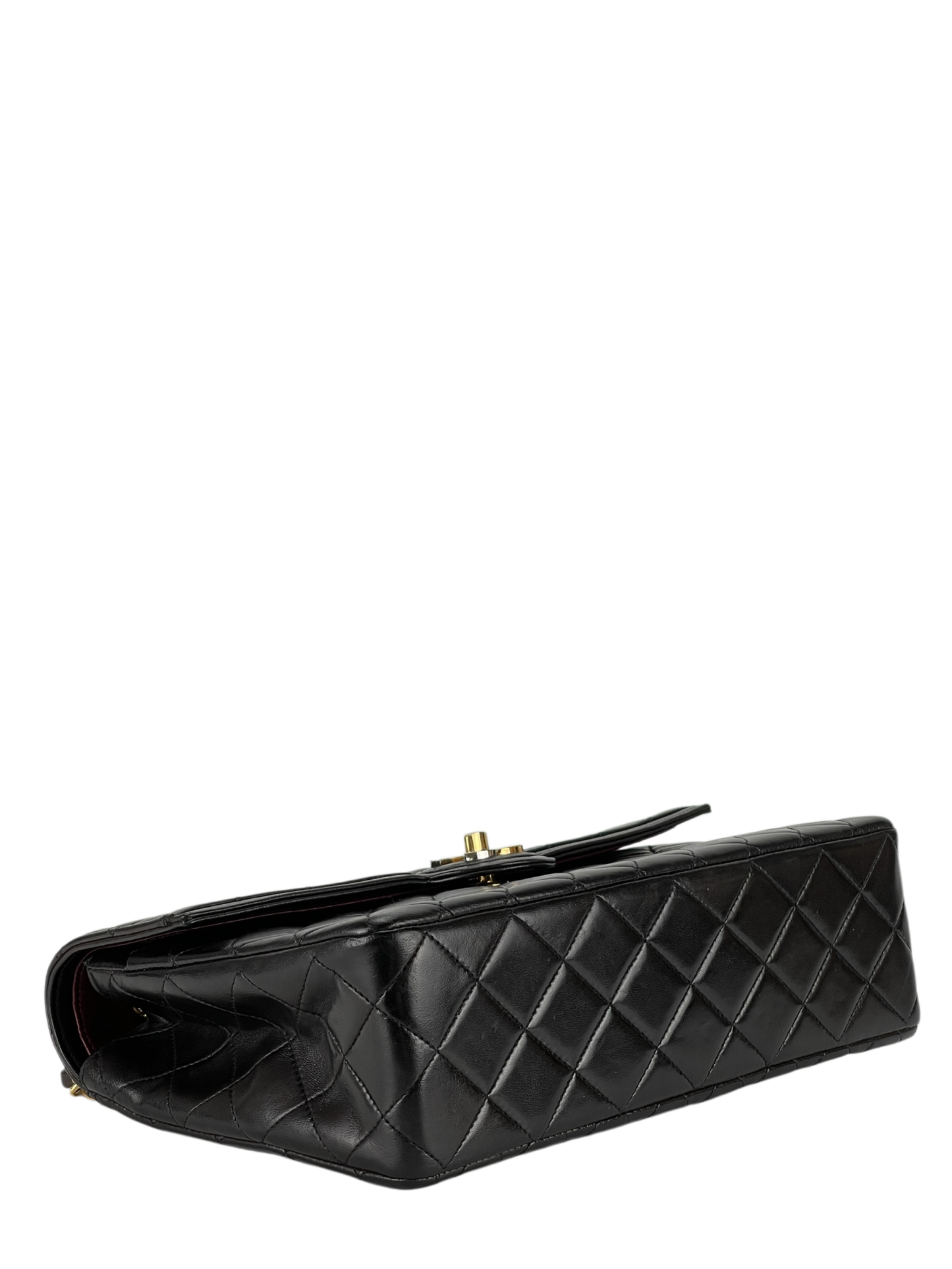 CHANEL - Quilted Medium Paris-Limited Classic Single Flap Black Lambskin