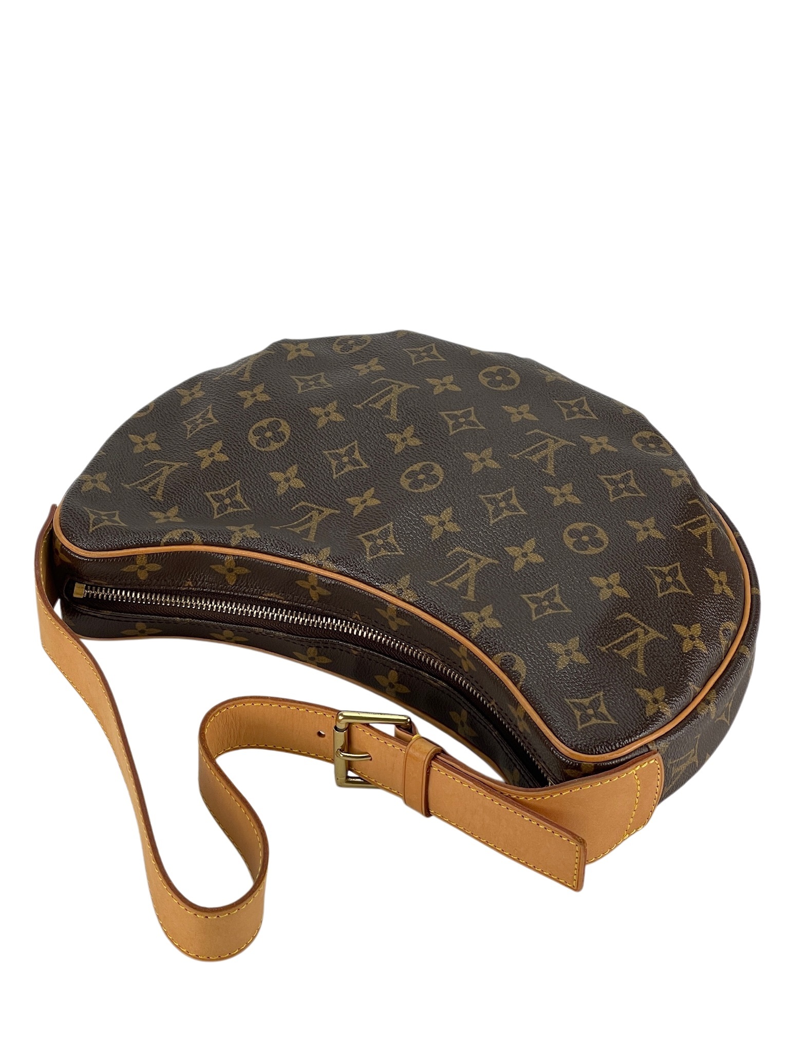 LOUIS VUITTON - Monogram Croissant MM Brown M51512 Shoulder Bag
