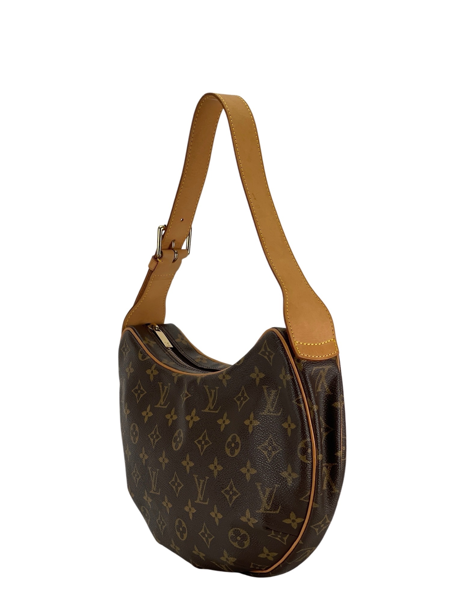 LOUIS VUITTON - Monogram Croissant MM Brown M51512 Shoulder Bag