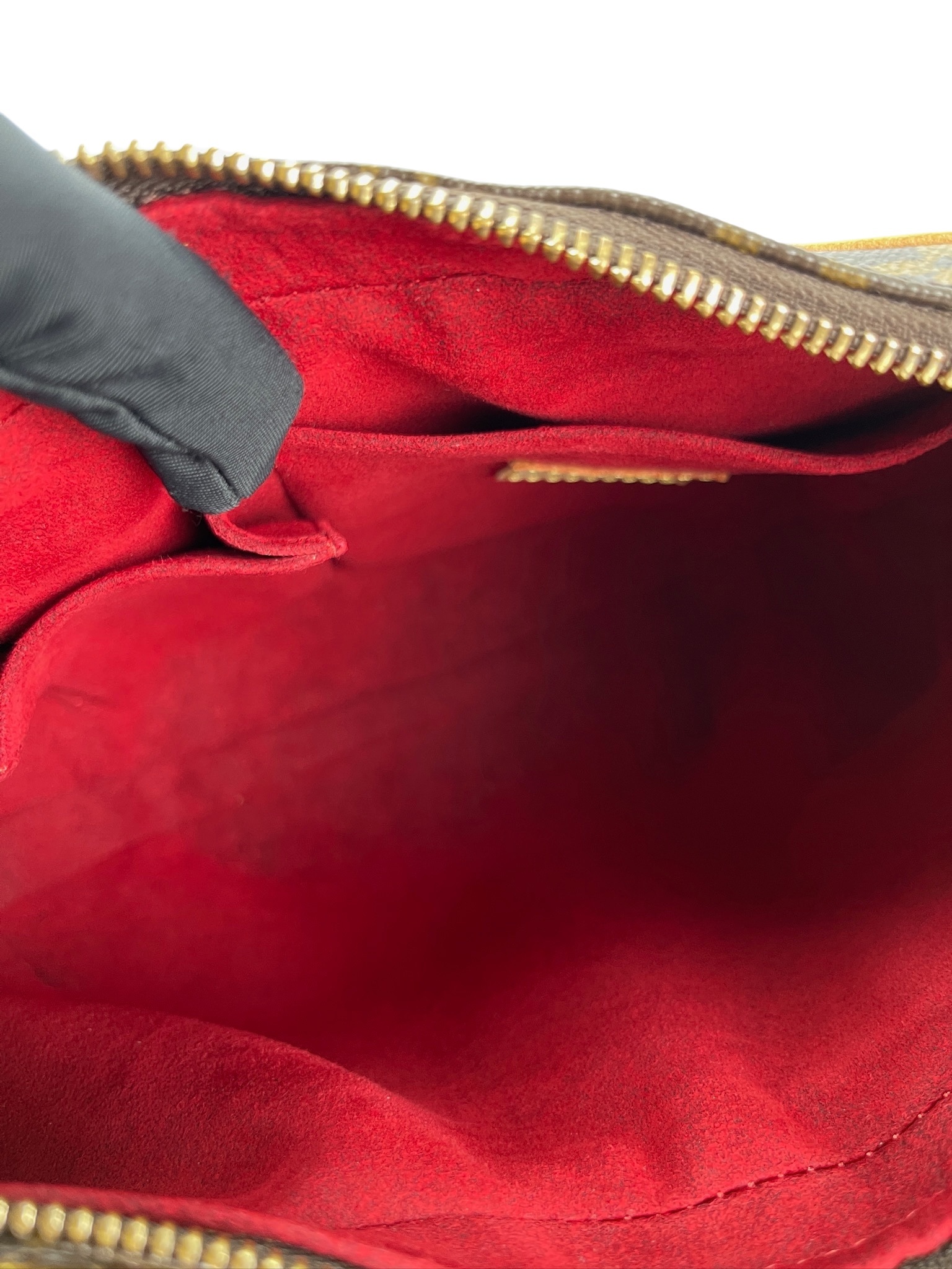 LOUIS VUITTON - Monogram Croissant MM Brown M51512 Shoulder Bag