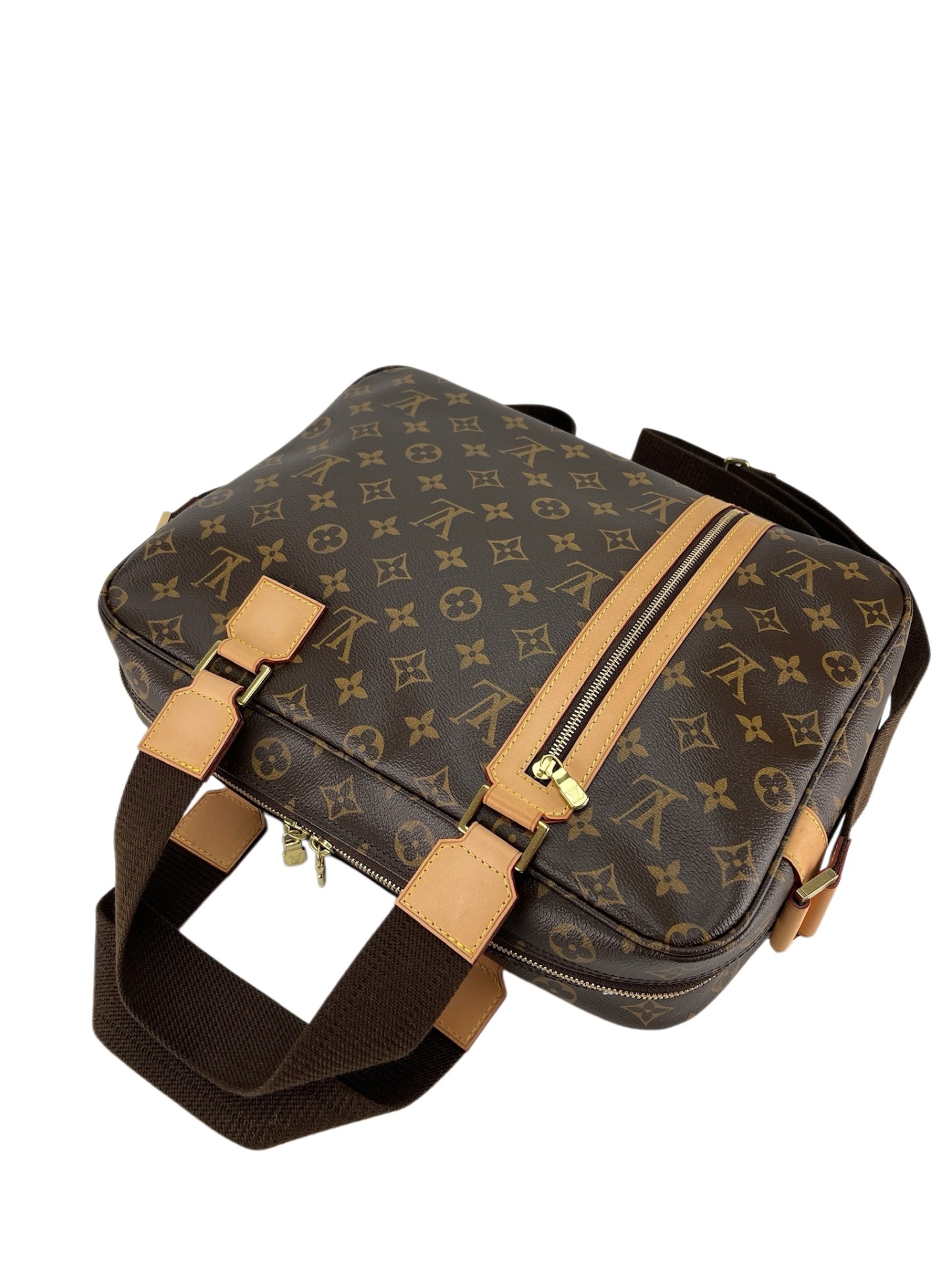 LOUIS VUITTON - Sac Bosphore Monogram Canvas Messenger Bag Brown