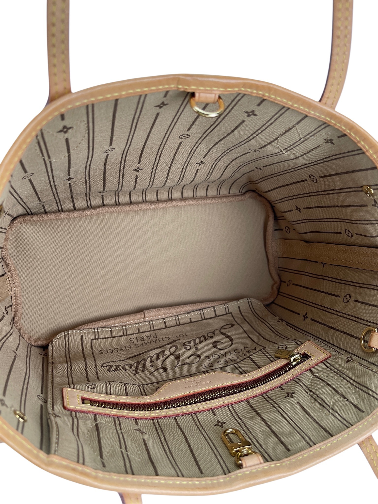 LOUIS VUITTON - Monogram Neverfull PM Bag