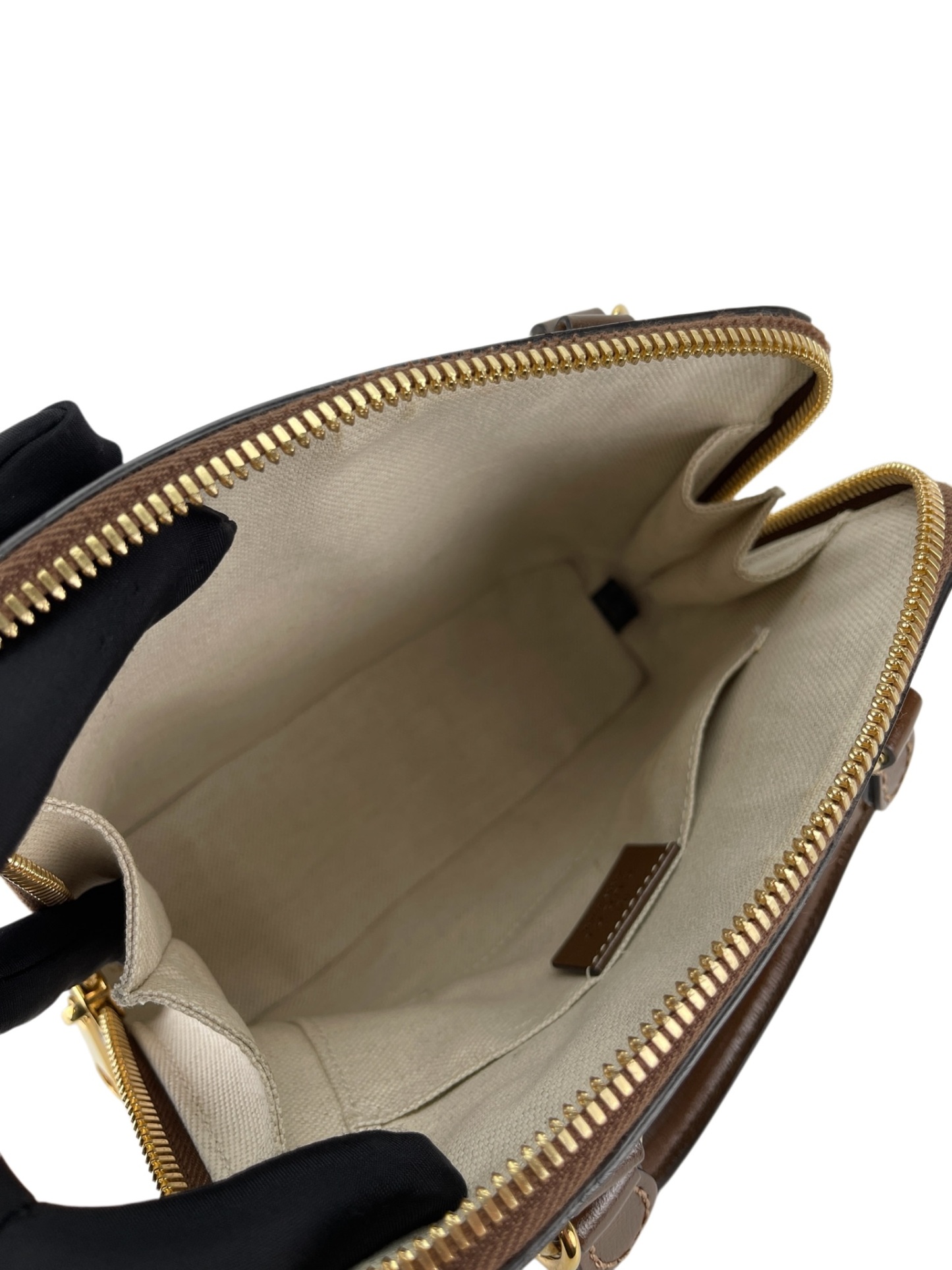 GUCCI - Denim Jackie 1961 leather Shoulder bag