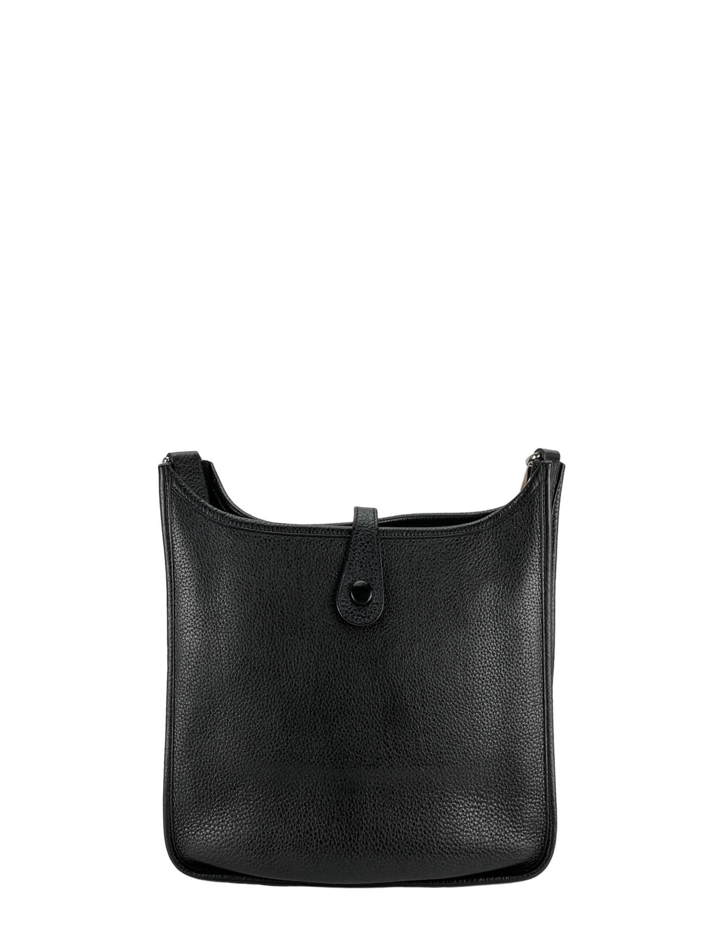 HERMES - Evelyne PM Evelyne 29 Black Togo Palladium Hardware