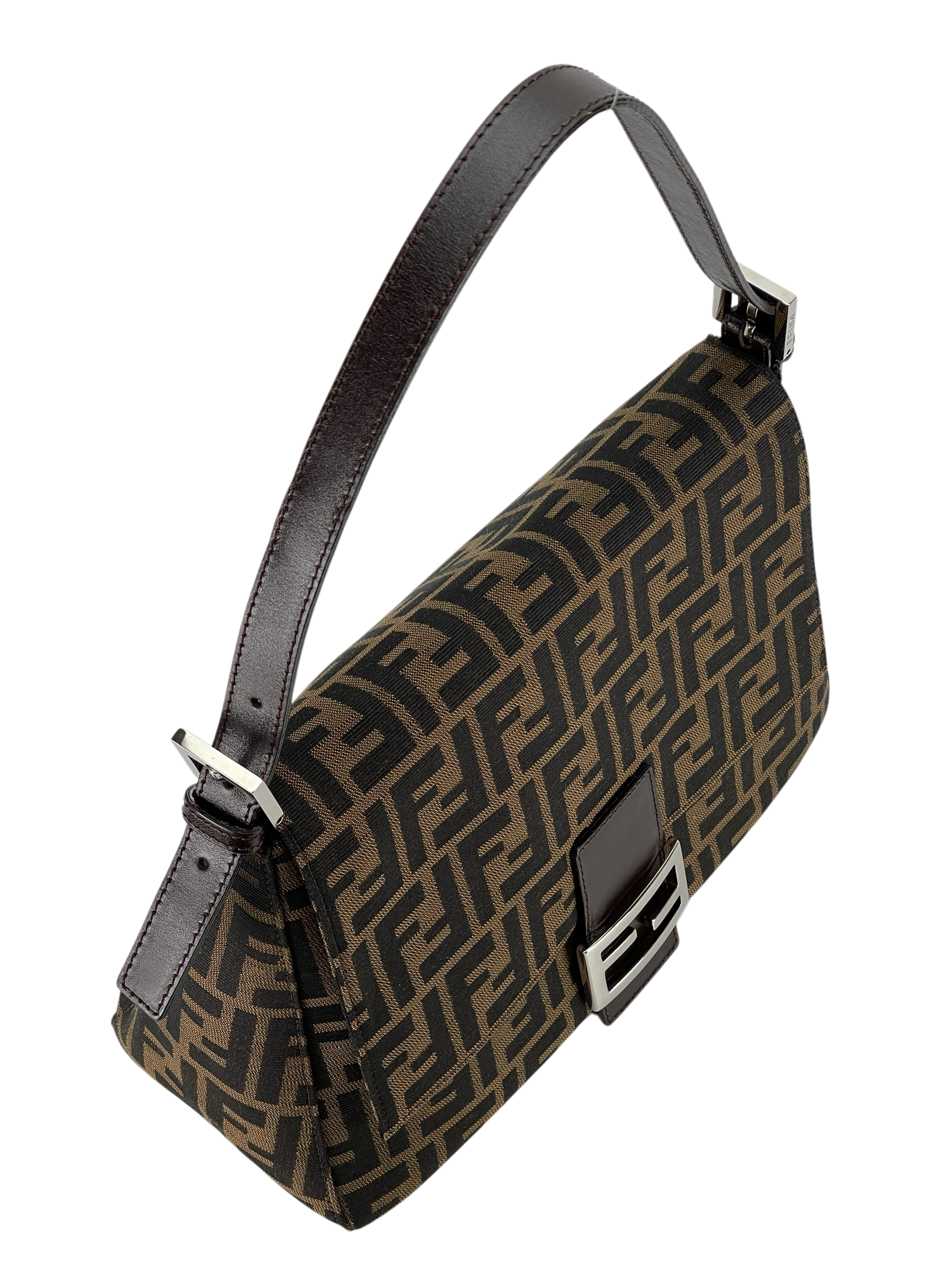 FENDI - Zucca Mamma Baguette Bag