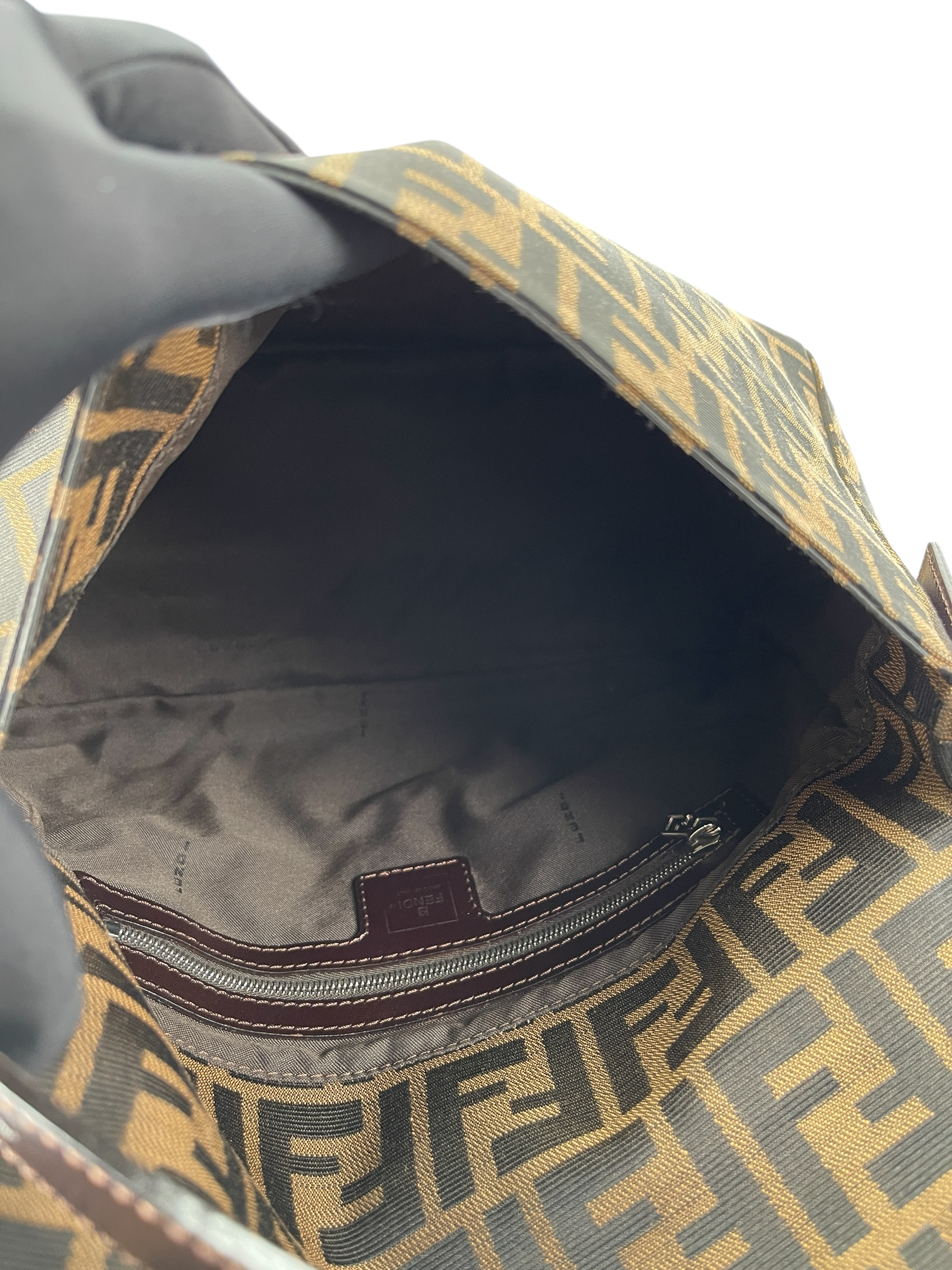 FENDI - Zucca Mamma Baguette Bag