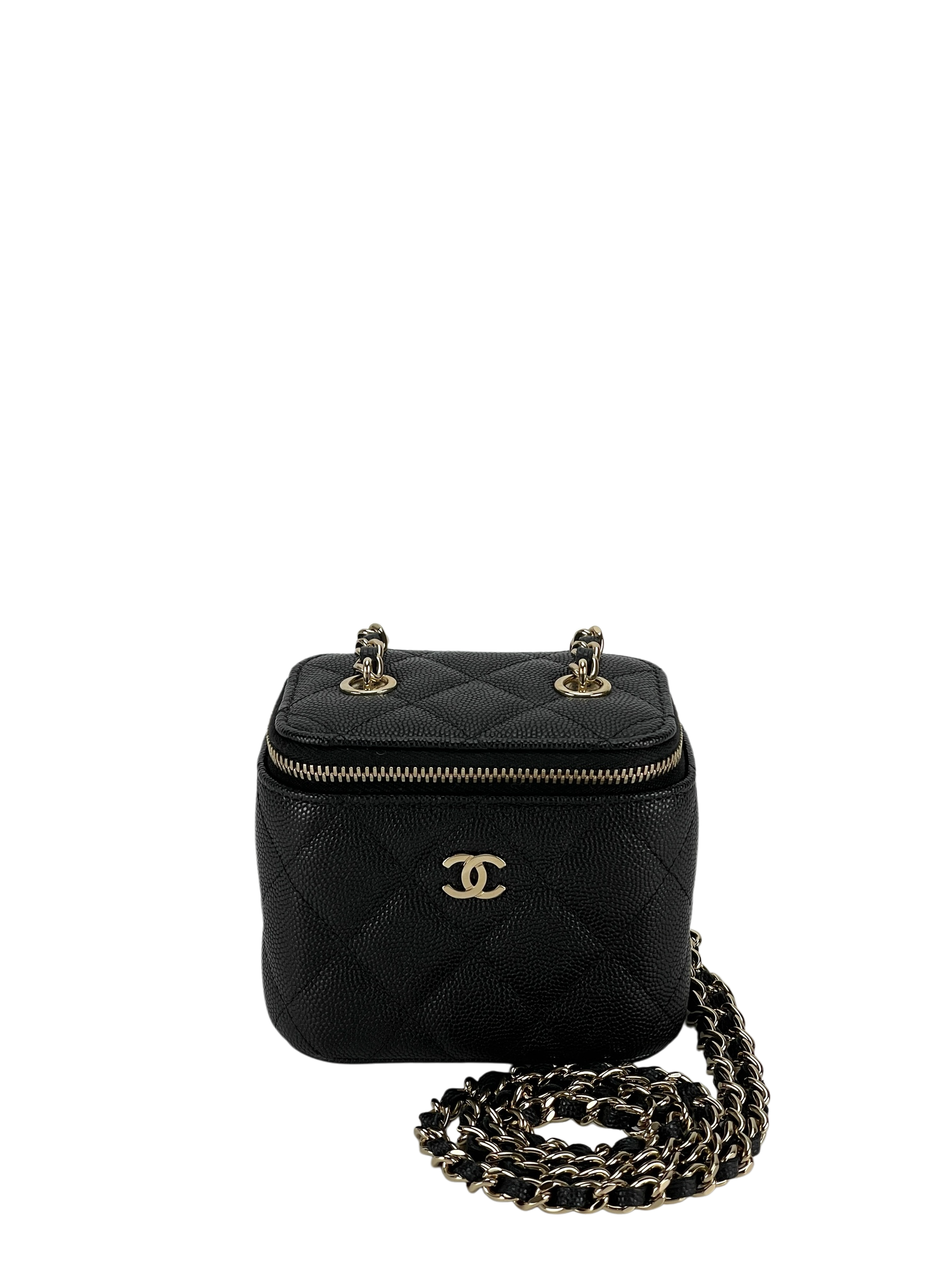 CHANEL - Small CC Vanity Case Chain Bag