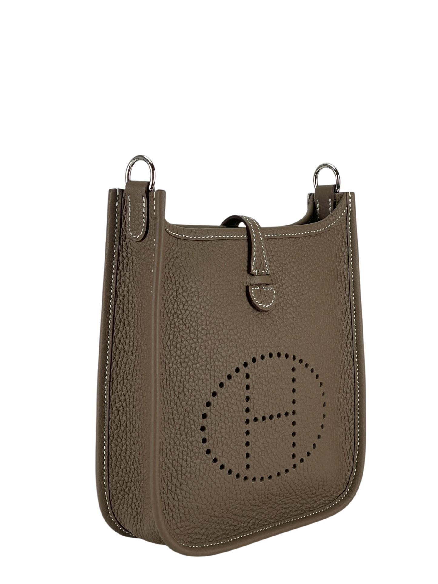 HERMES - Evelyne TPM Evelyne 16 Etoupe TC Palladium Hardware