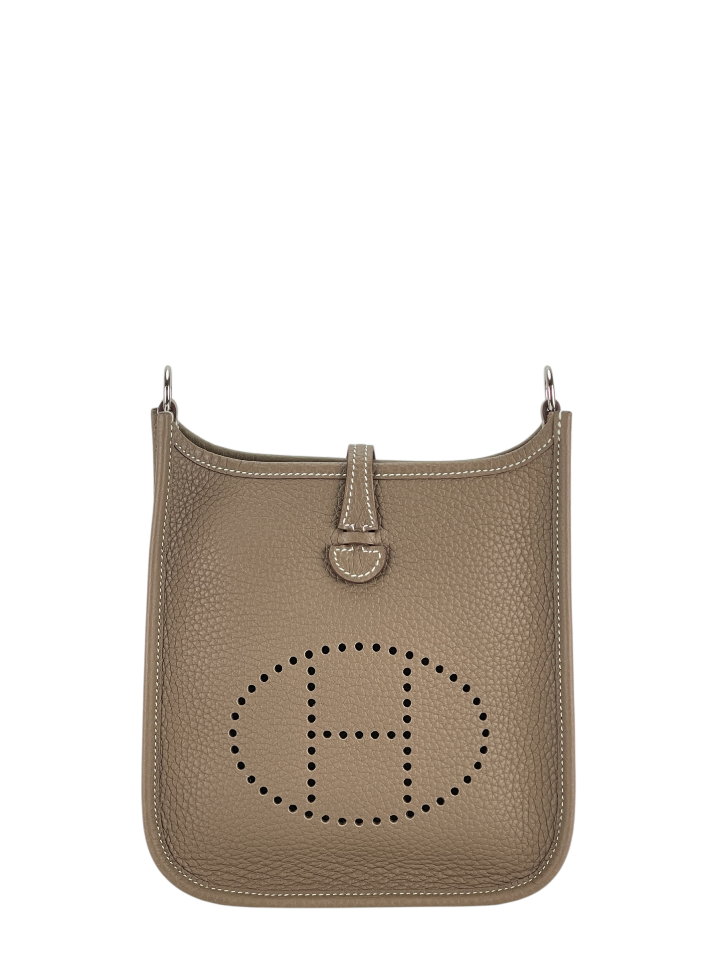 HERMES - Evelyne TPM Evelyne 16 Etoupe TC Palladium Hardware