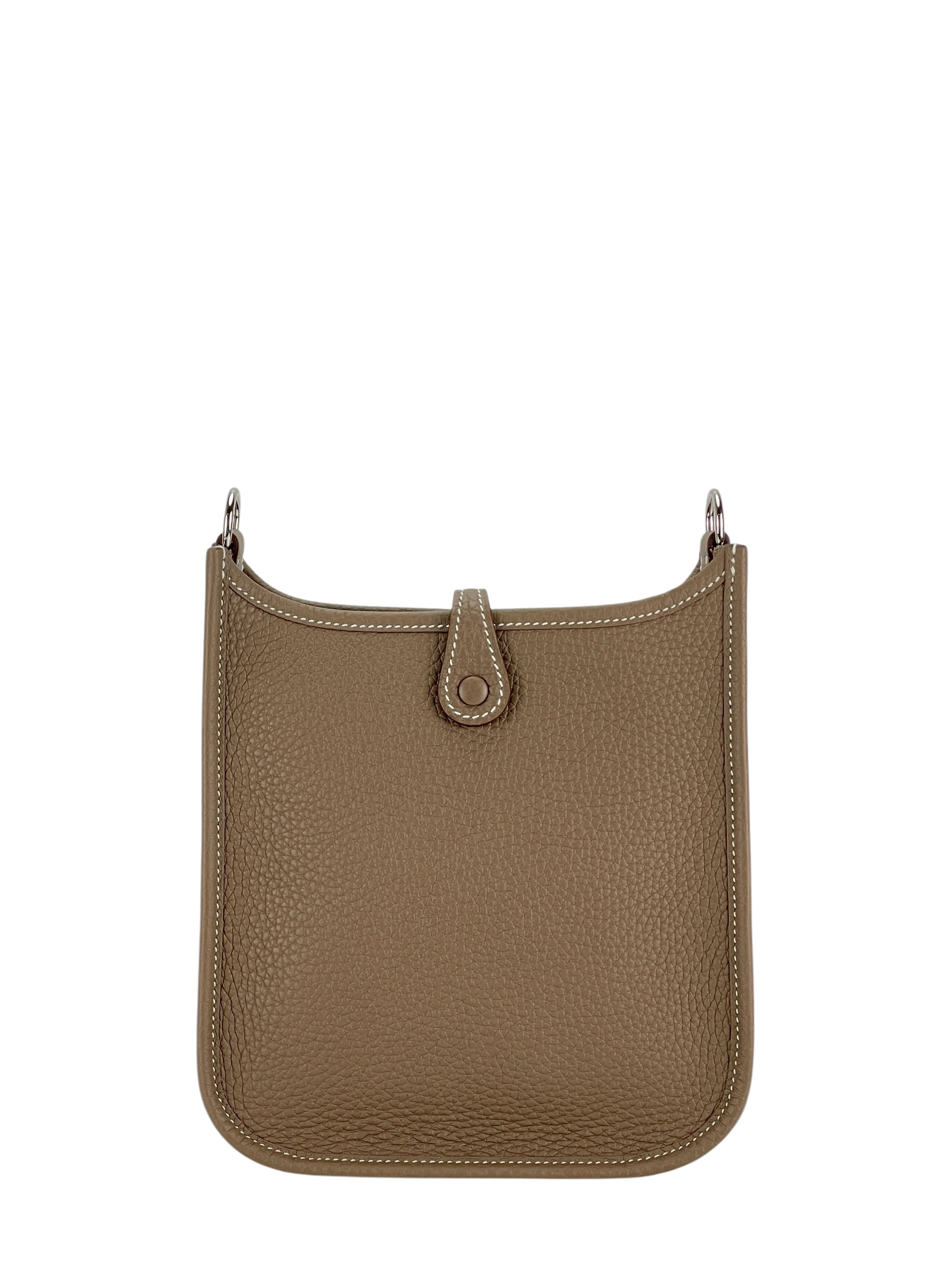 HERMES - Evelyne TPM Evelyne 16 Etoupe TC Palladium Hardware