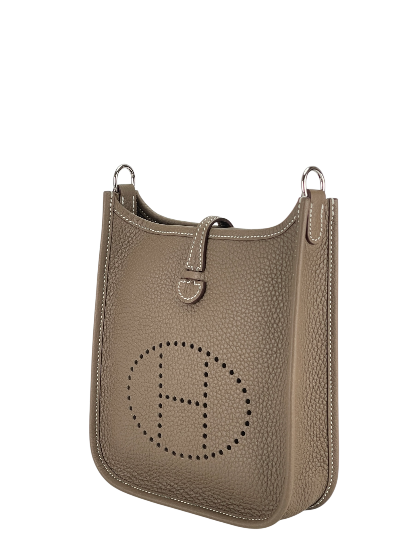 HERMES - Evelyne TPM Evelyne 16 Etoupe TC Palladium Hardware
