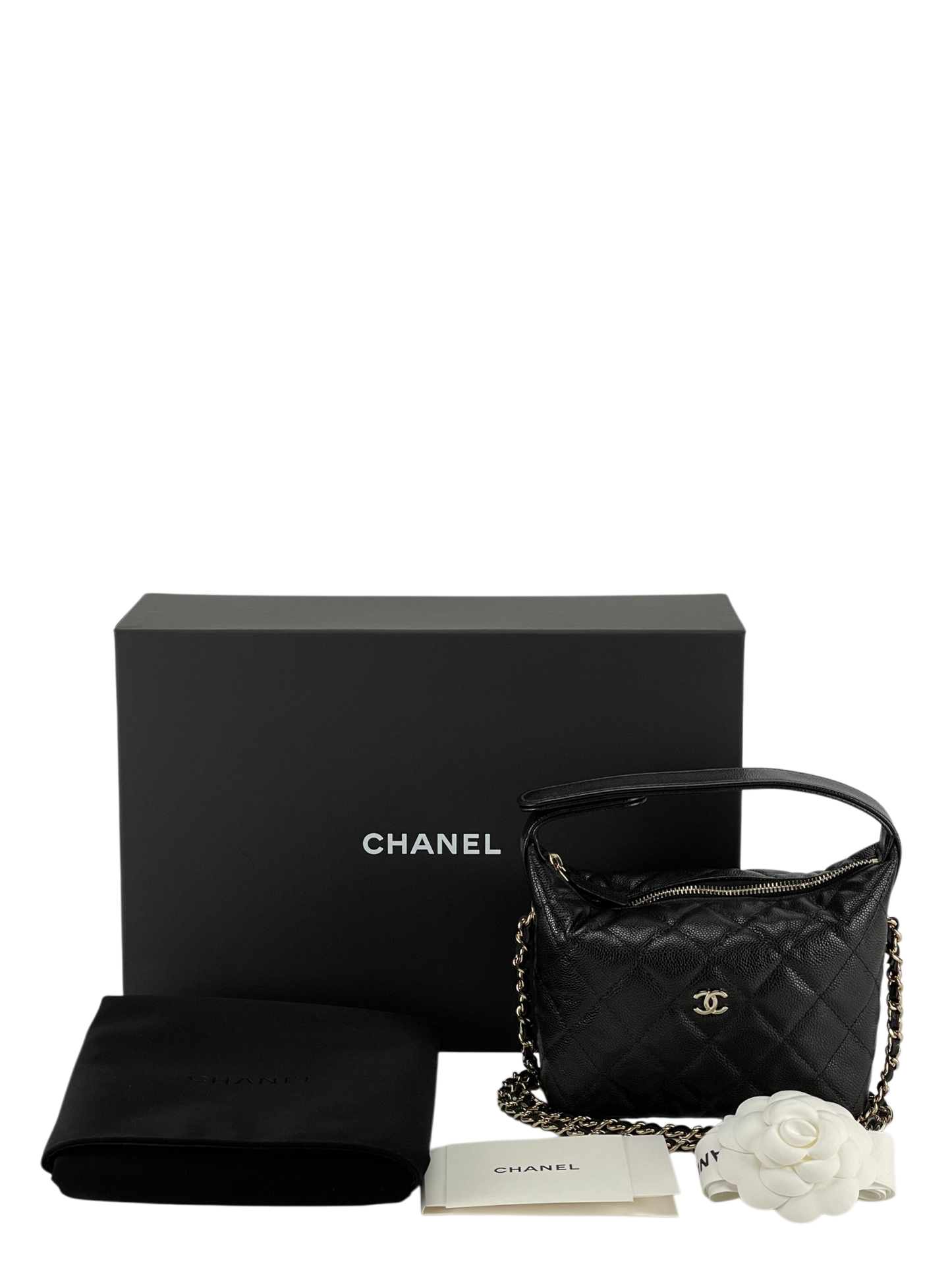 CHANEL - 25C Small Caviar Vanity 2way Bag