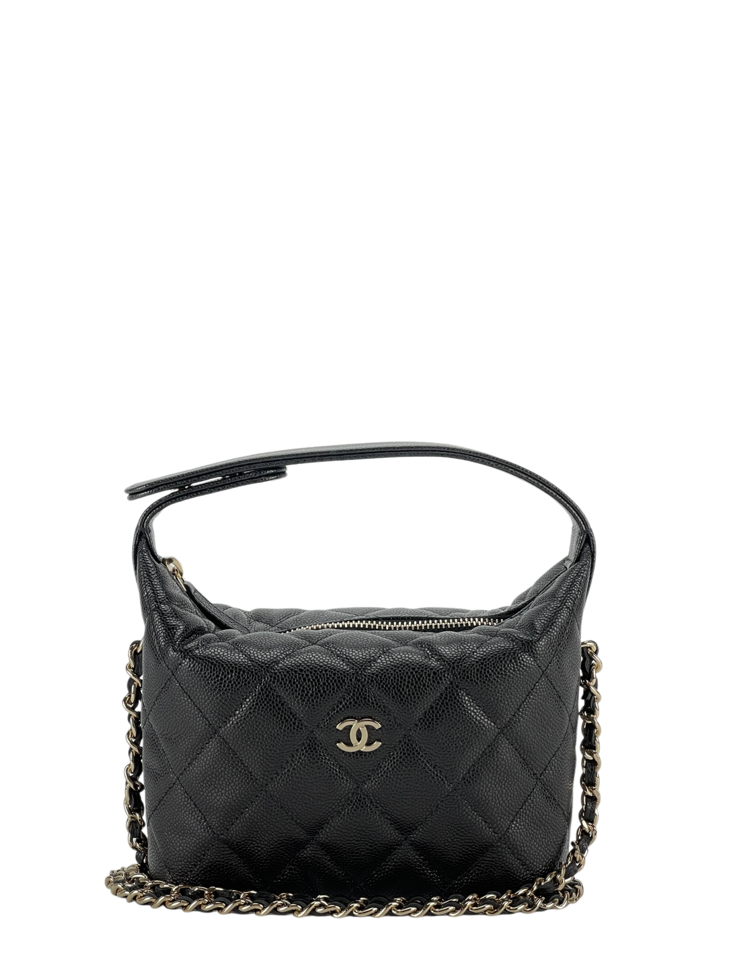 CHANEL - 25C Small Caviar Vanity 2way Bag