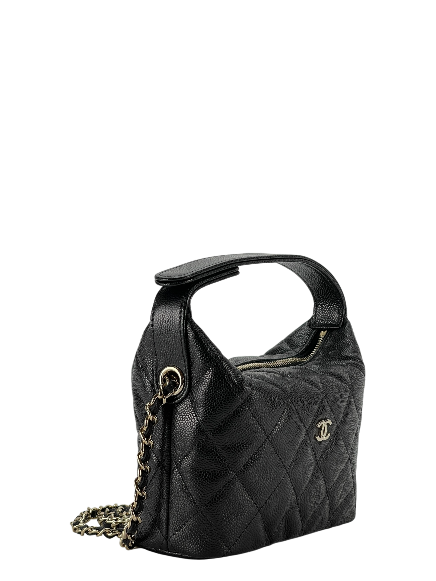 CHANEL - 25C Small Caviar Vanity 2way Bag