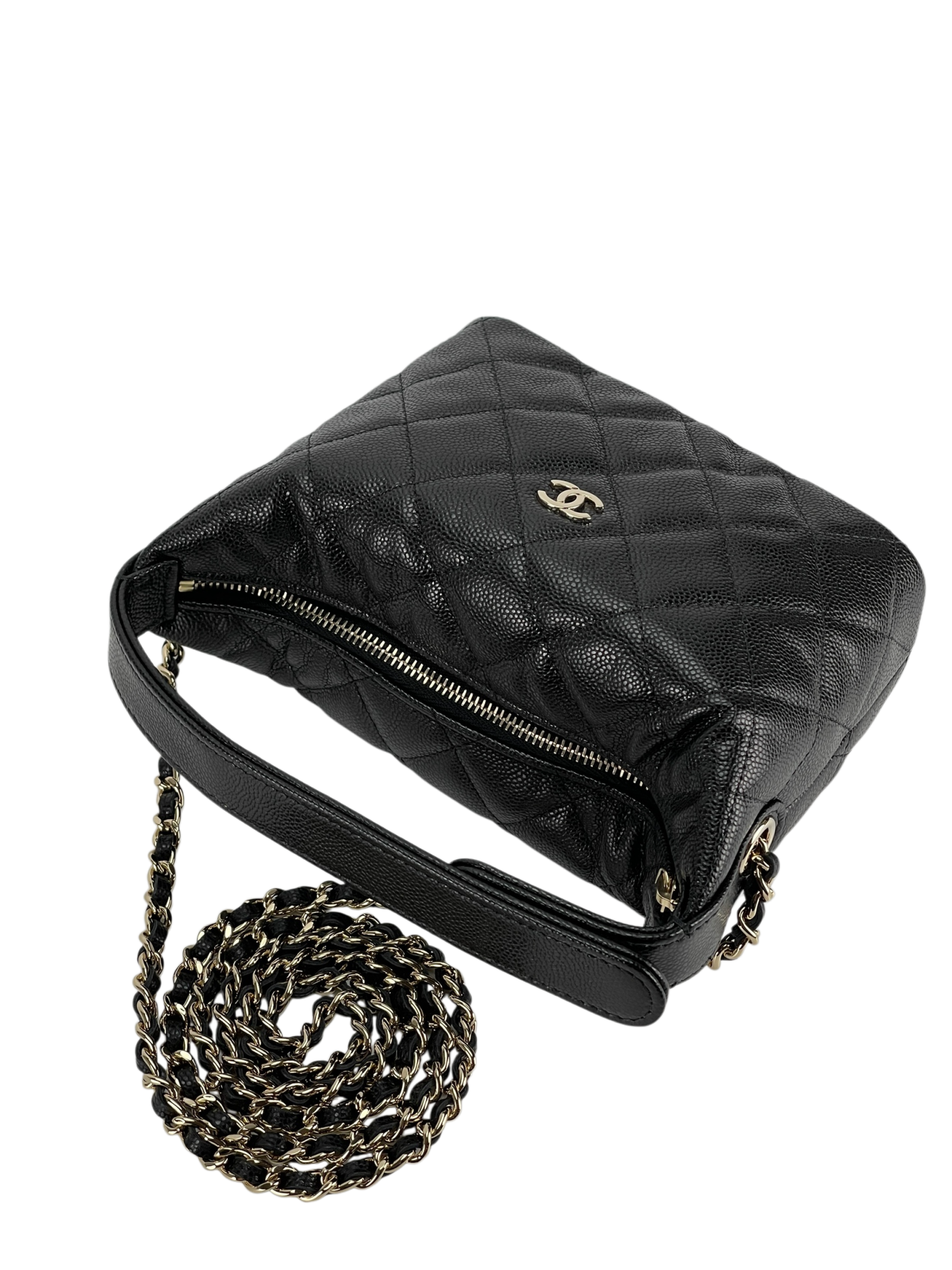 CHANEL - 25C Small Caviar Vanity 2way Bag