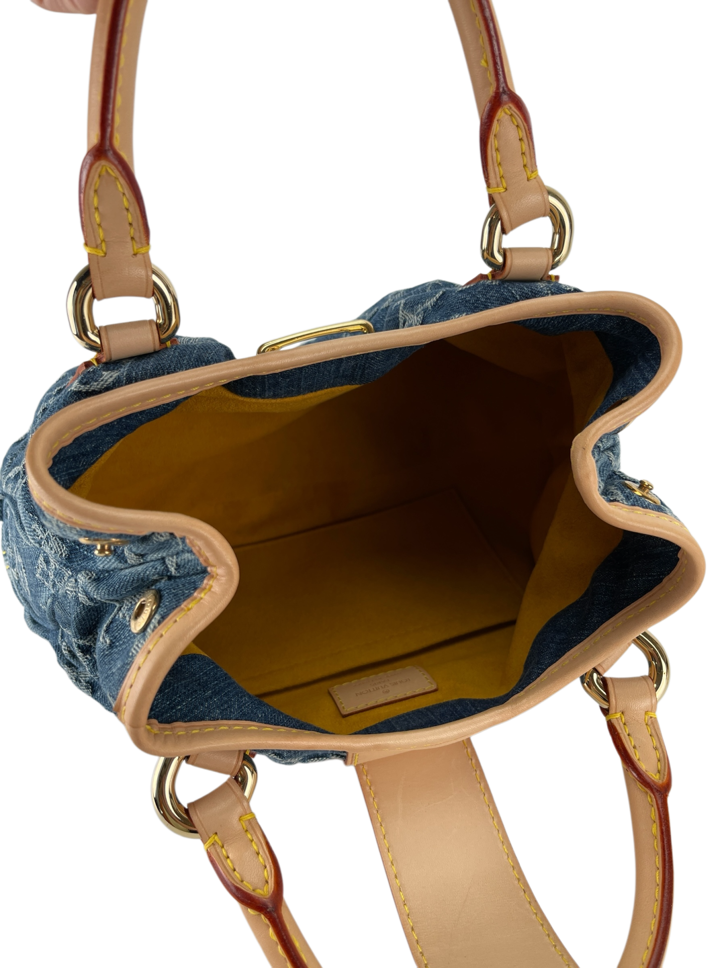 LOUIS VUITTON - Blue monogram Denim Pleaty handbag