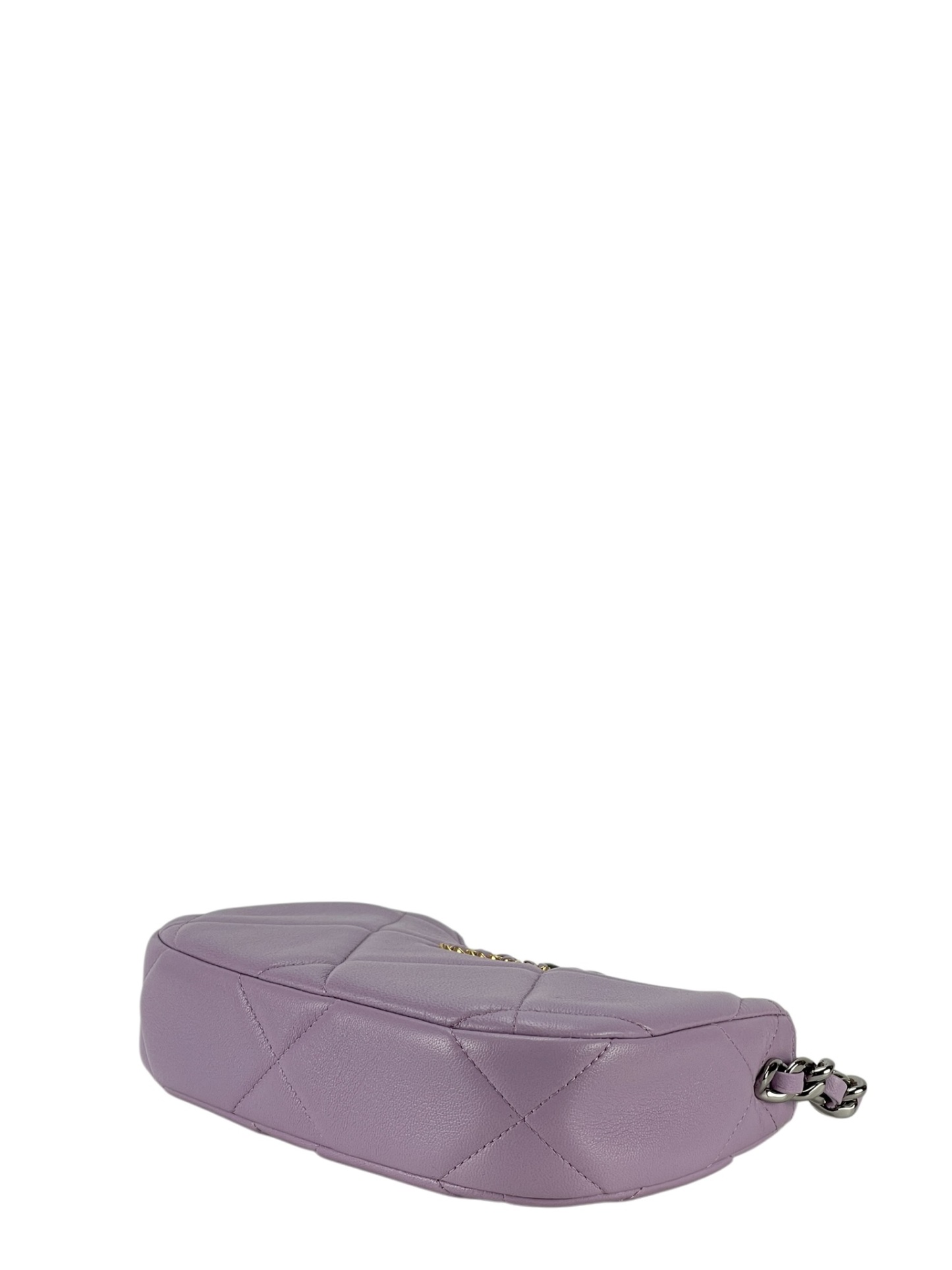 CHANEL - Purple Small 19 Hobo Chain Shoulder Bag