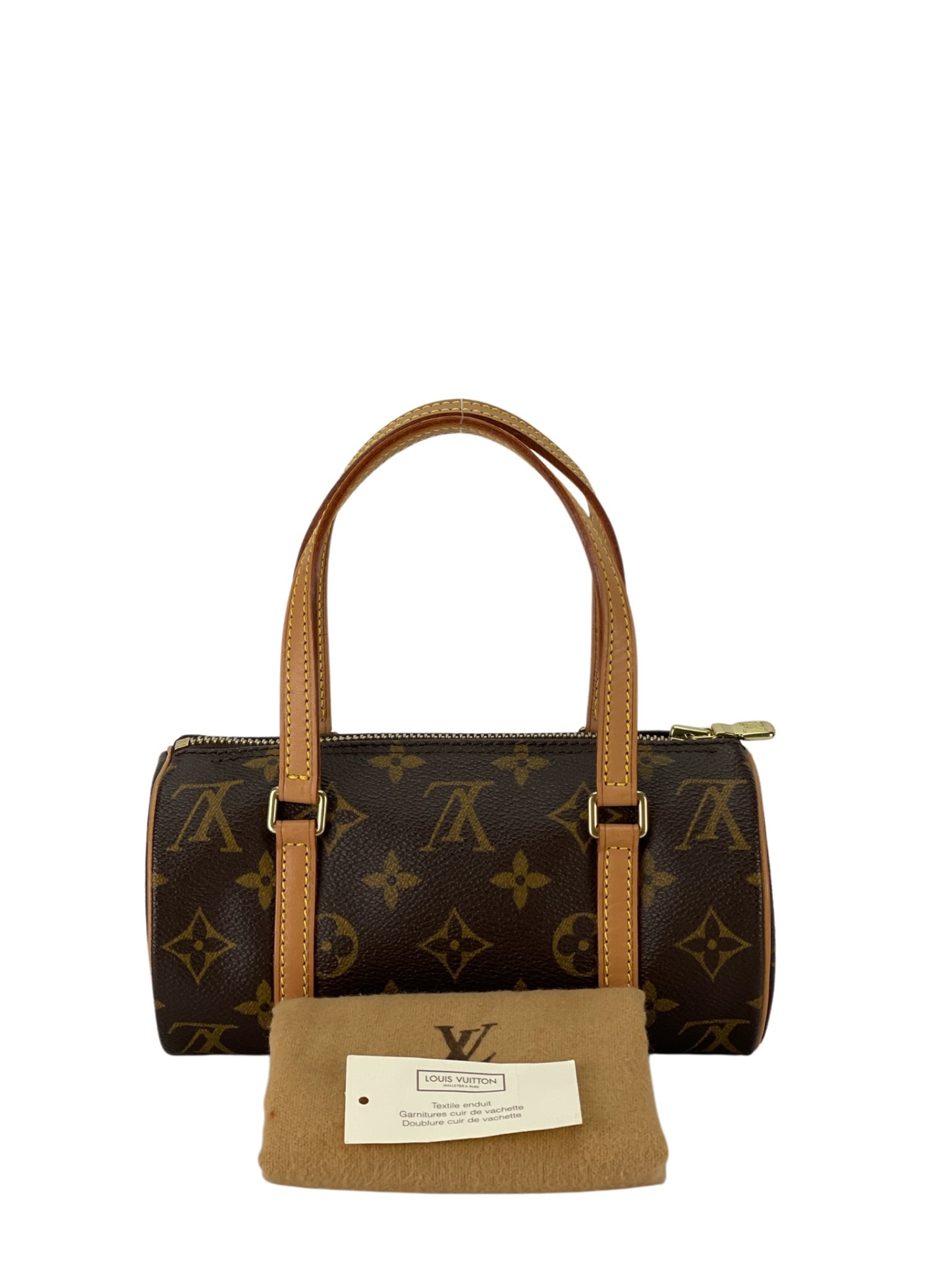 LOUIS VUITTON - Monogram Ebene Canvas Papillon 19 Bag