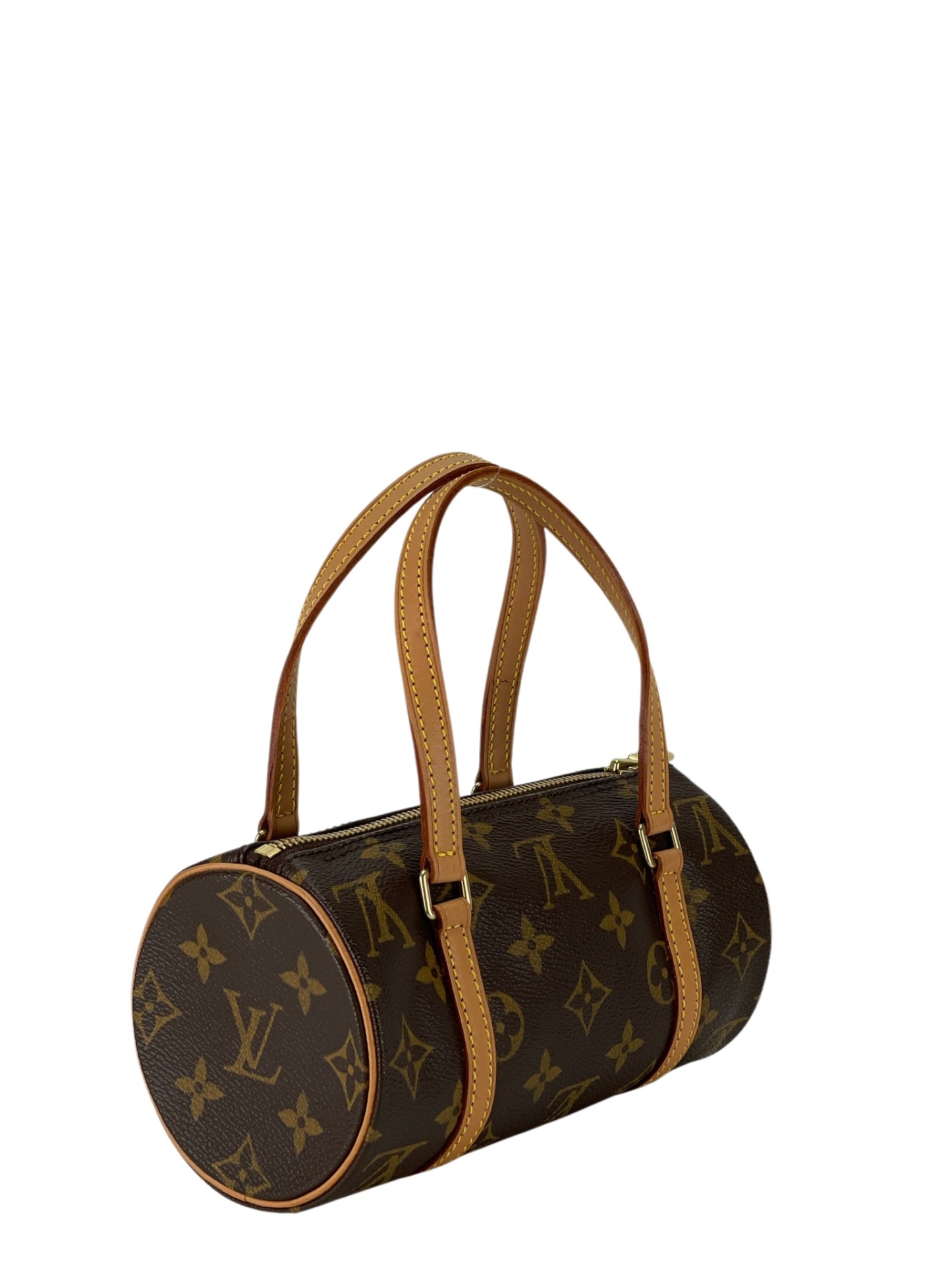 LOUIS VUITTON - Monogram Ebene Canvas Papillon 19 Bag