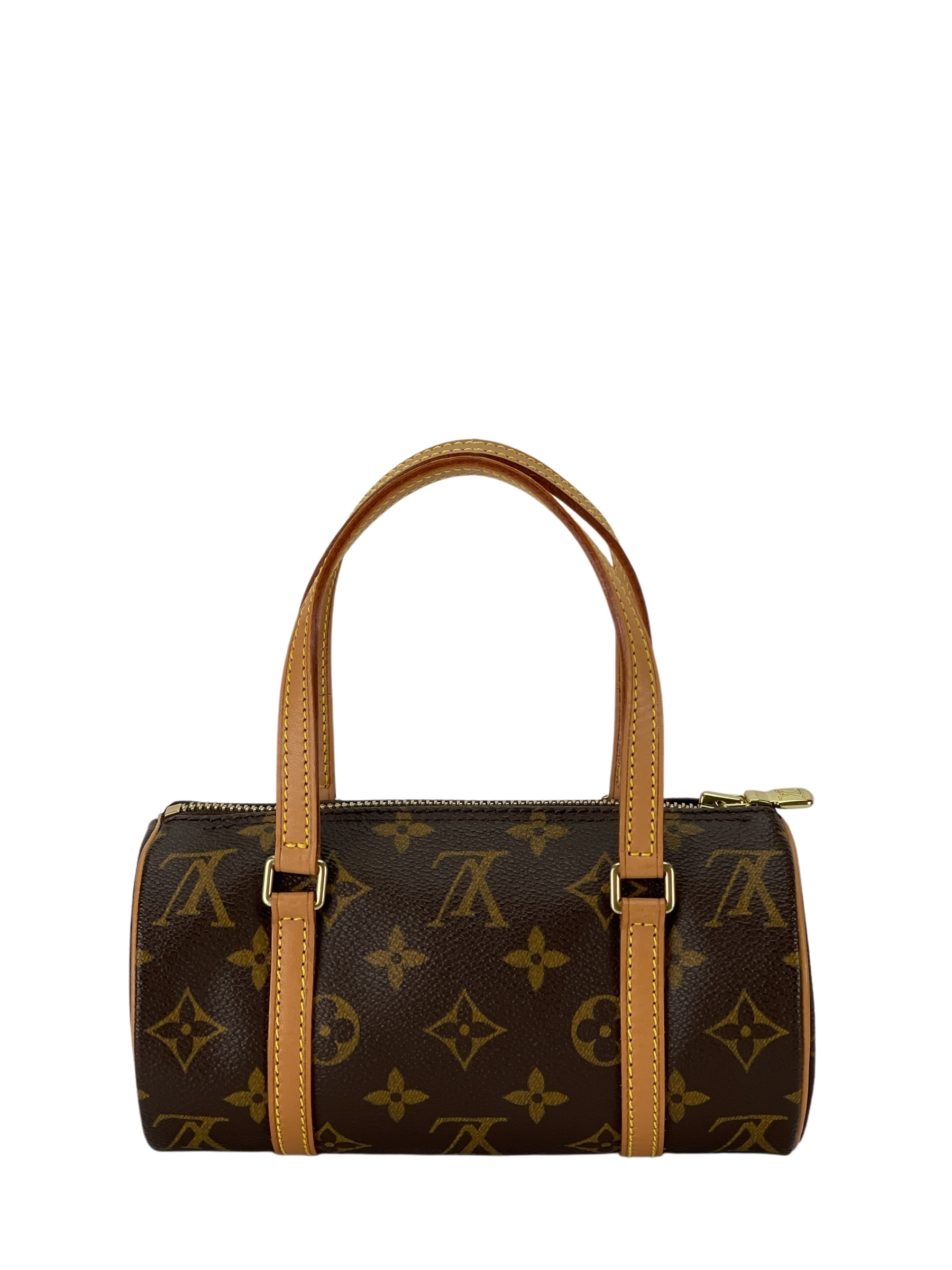 LOUIS VUITTON - Monogram Ebene Canvas Papillon 19 Bag