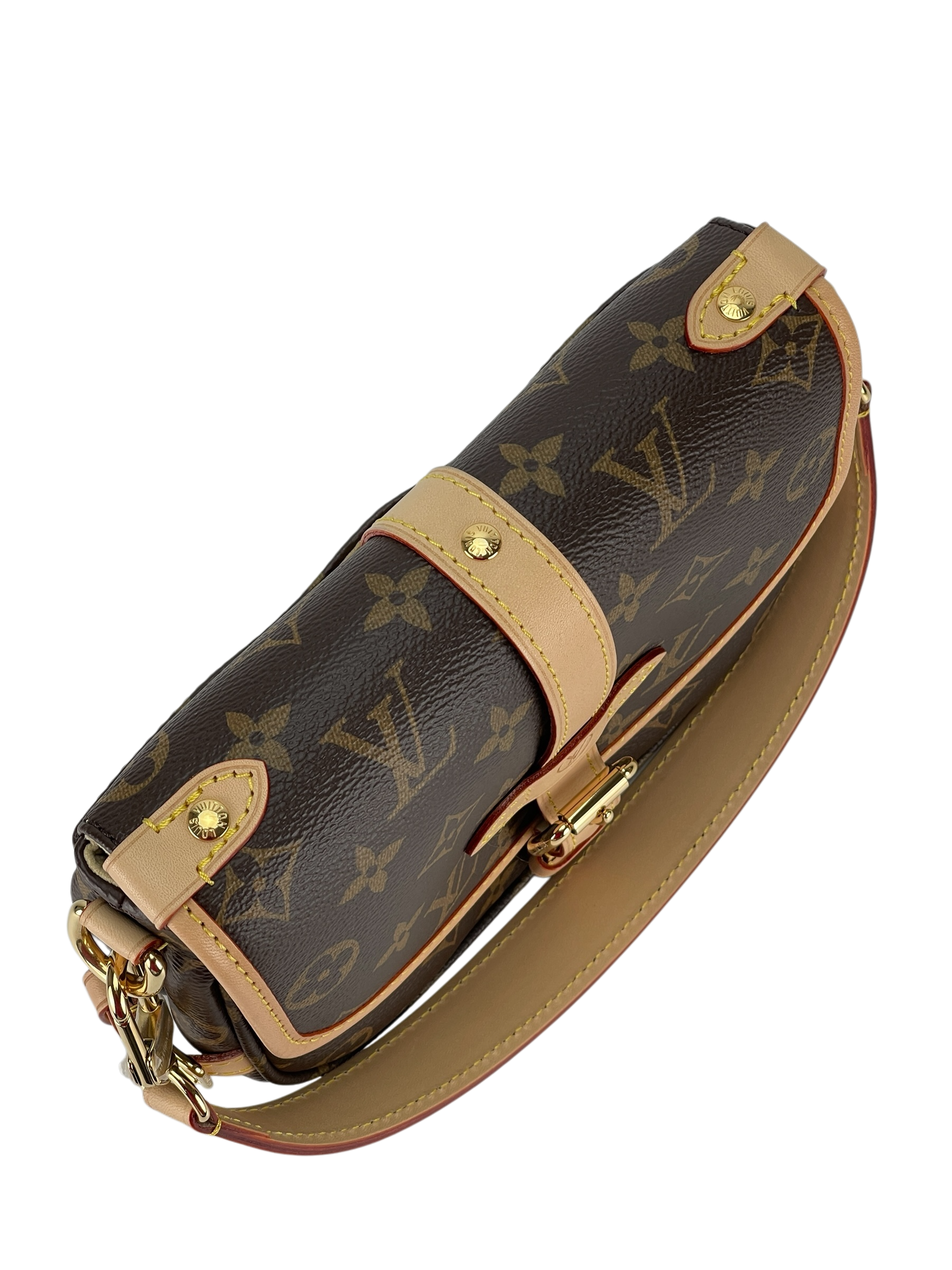 LOUIS VUITTON - Monogram Saumur Messenger Shoulder Bag