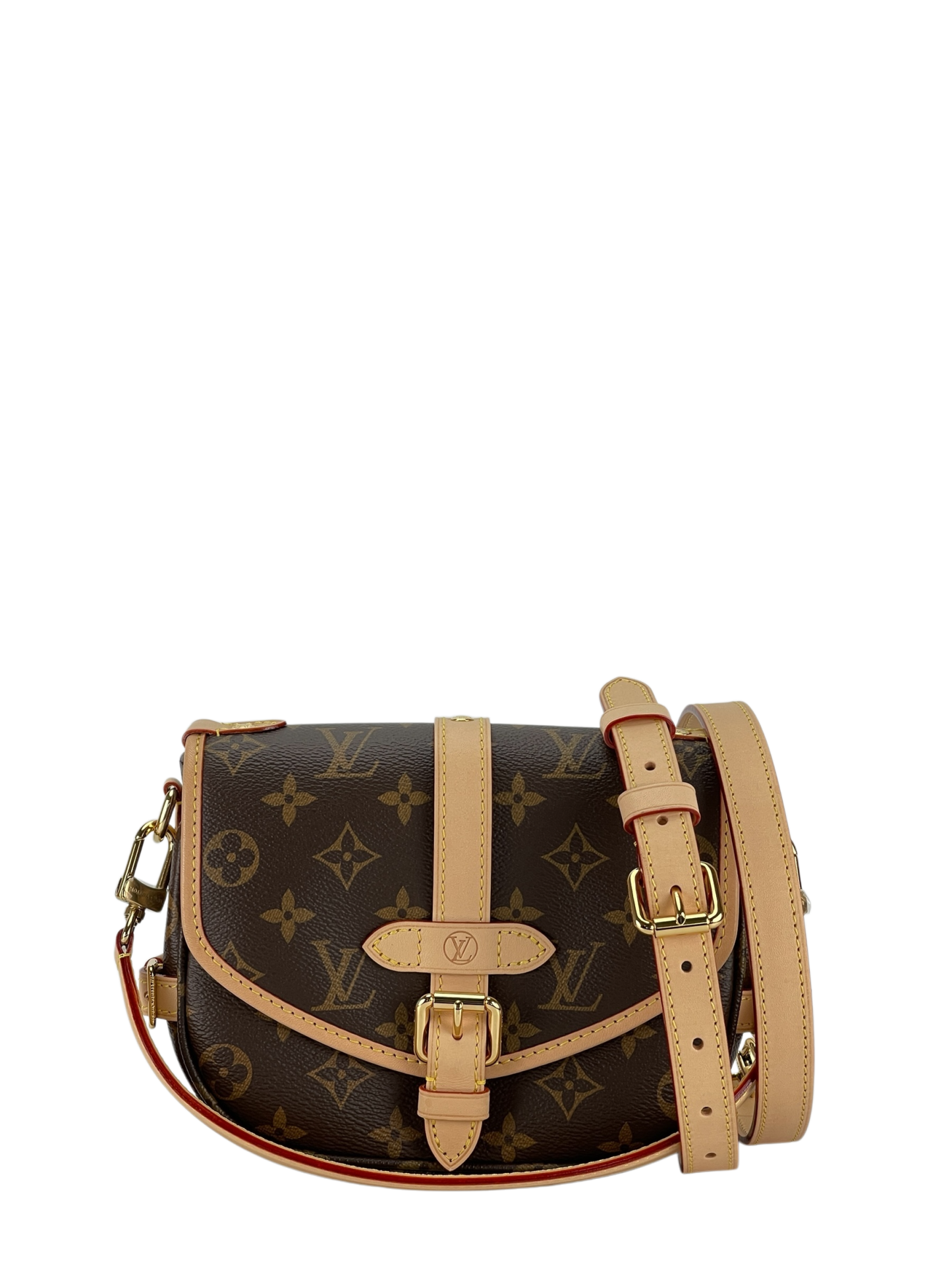 LOUIS VUITTON - Monogram Saumur Messenger Shoulder Bag