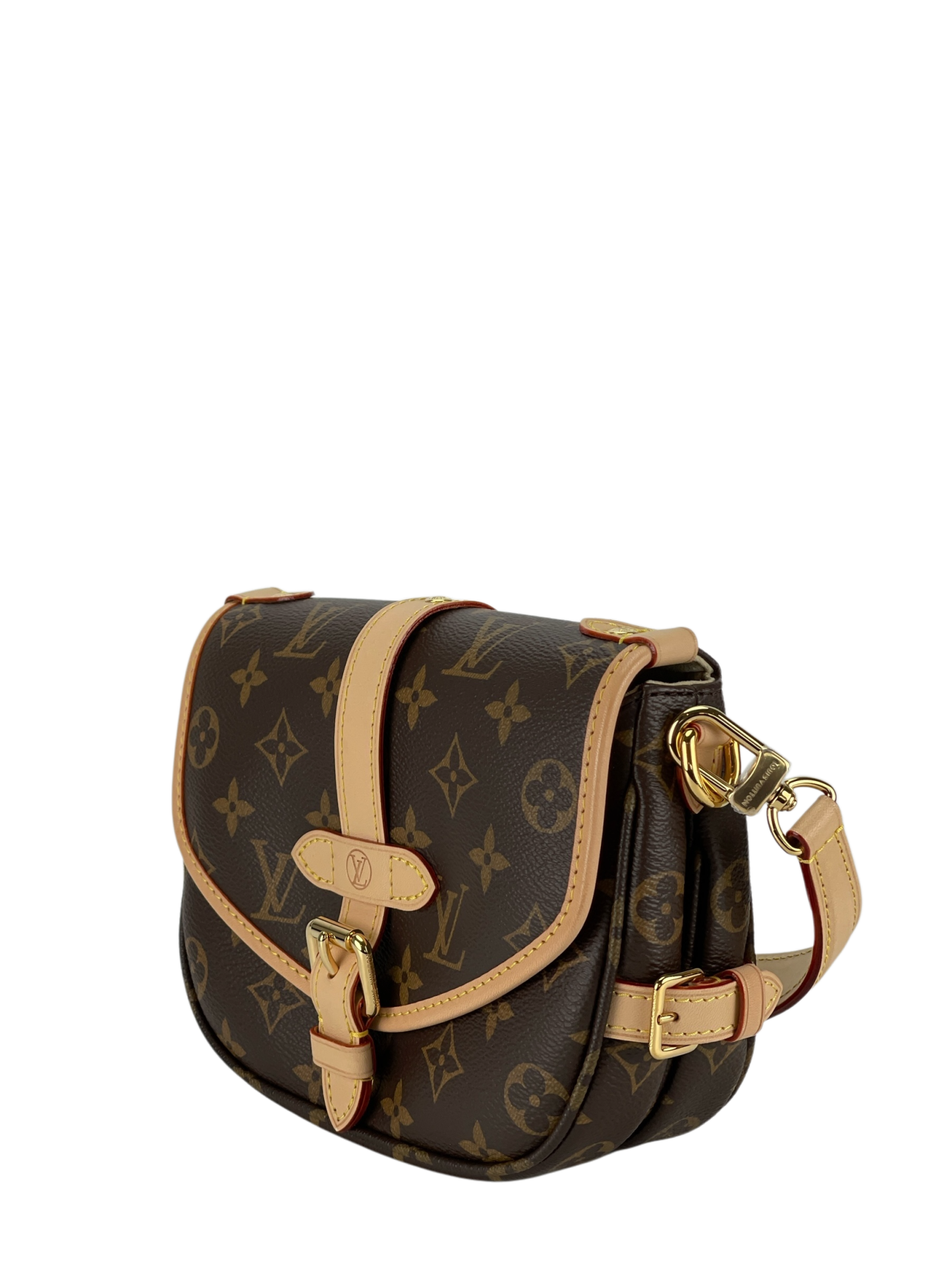 LOUIS VUITTON - Monogram Saumur Messenger Shoulder Bag