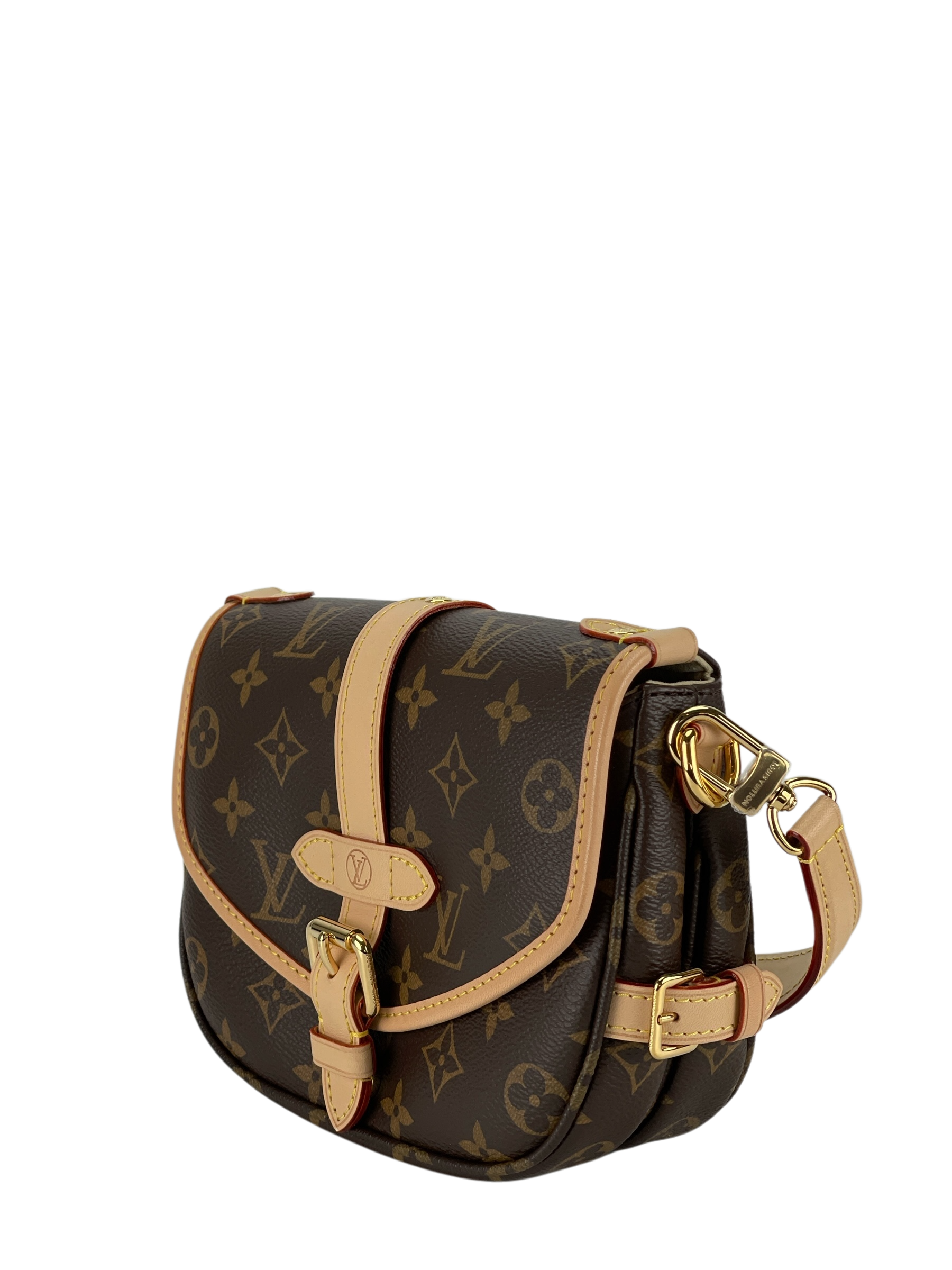 LOUIS VUITTON - Monogram Saumur Messenger Shoulder Bag