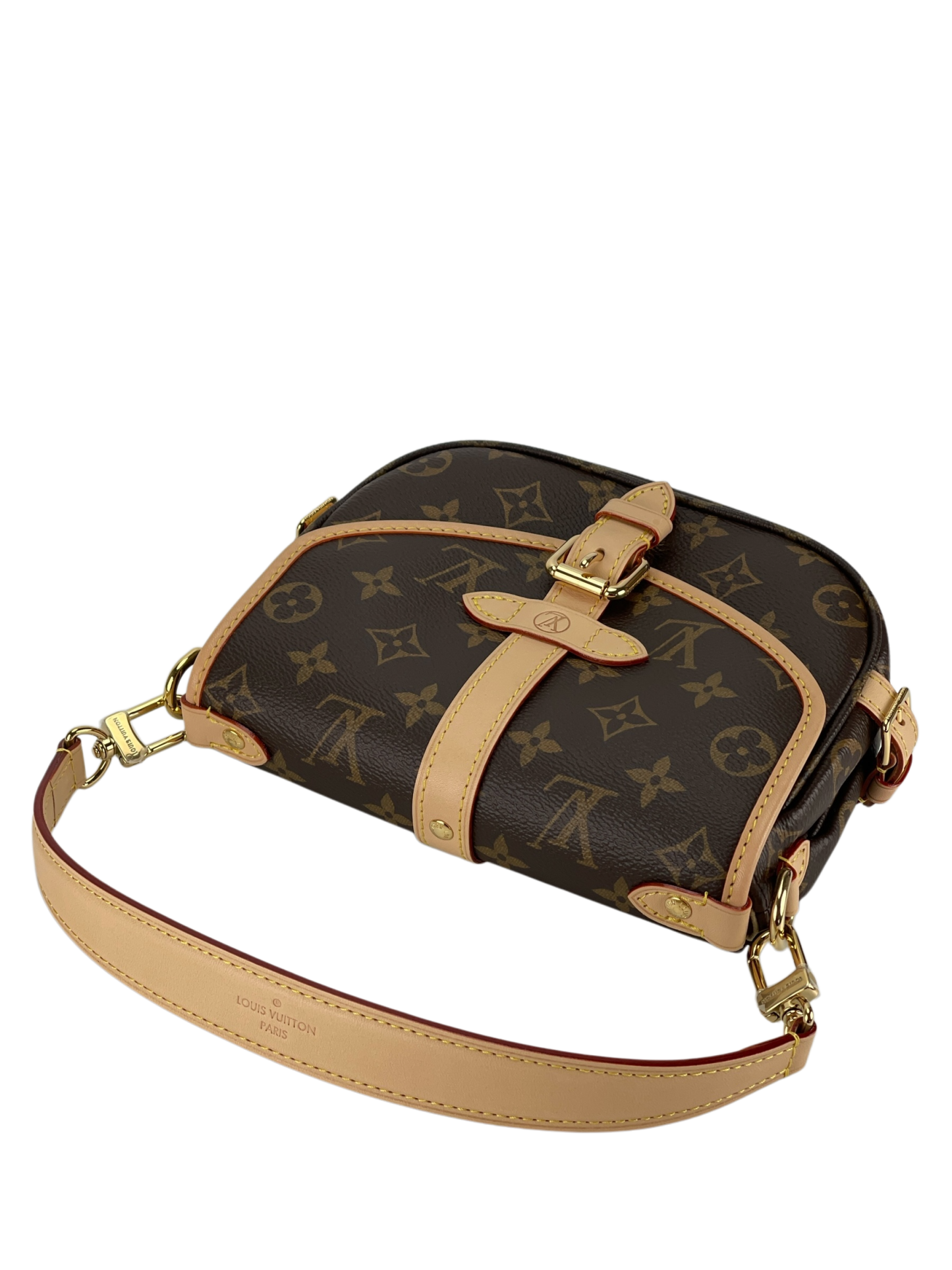 LOUIS VUITTON - Monogram Saumur Messenger Shoulder Bag