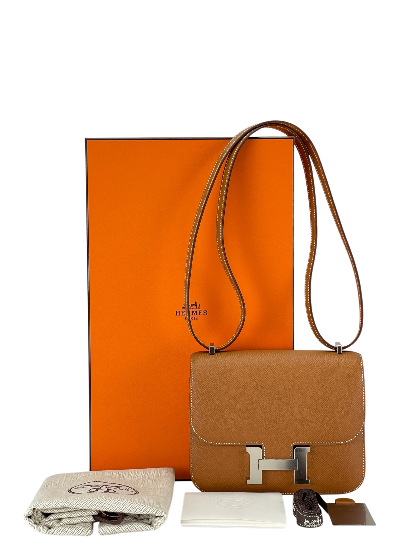 HERMES - Constance 19 Gold Epsom Palladium Hardware