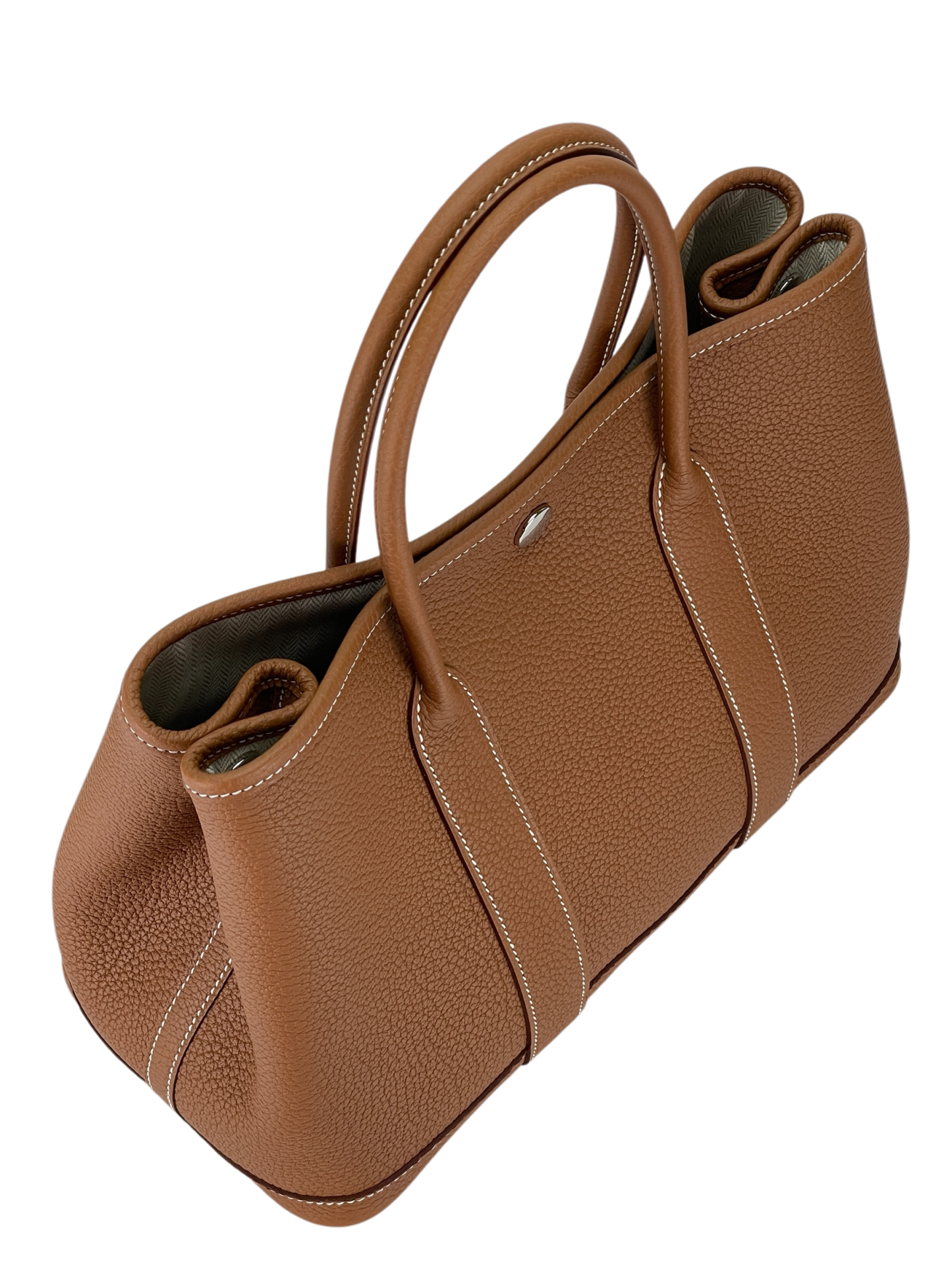 HERMES - Gold Negonda Garden Party TPM 30