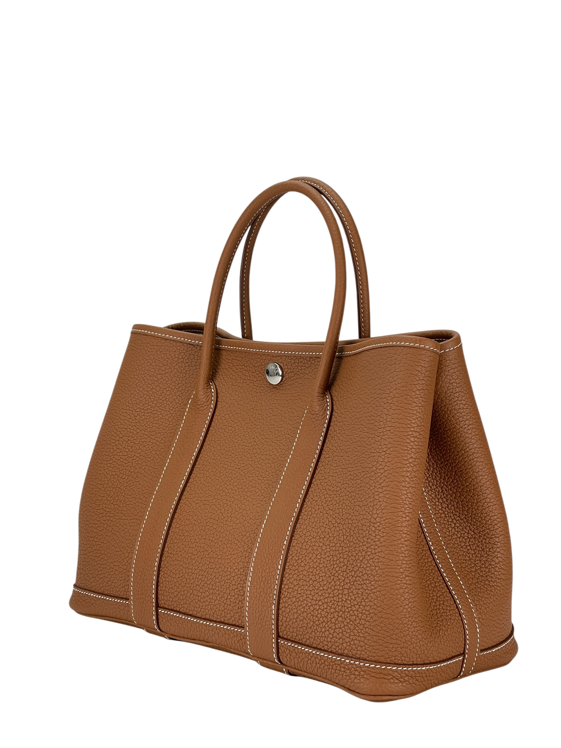 HERMES - Gold Negonda Garden Party TPM 30